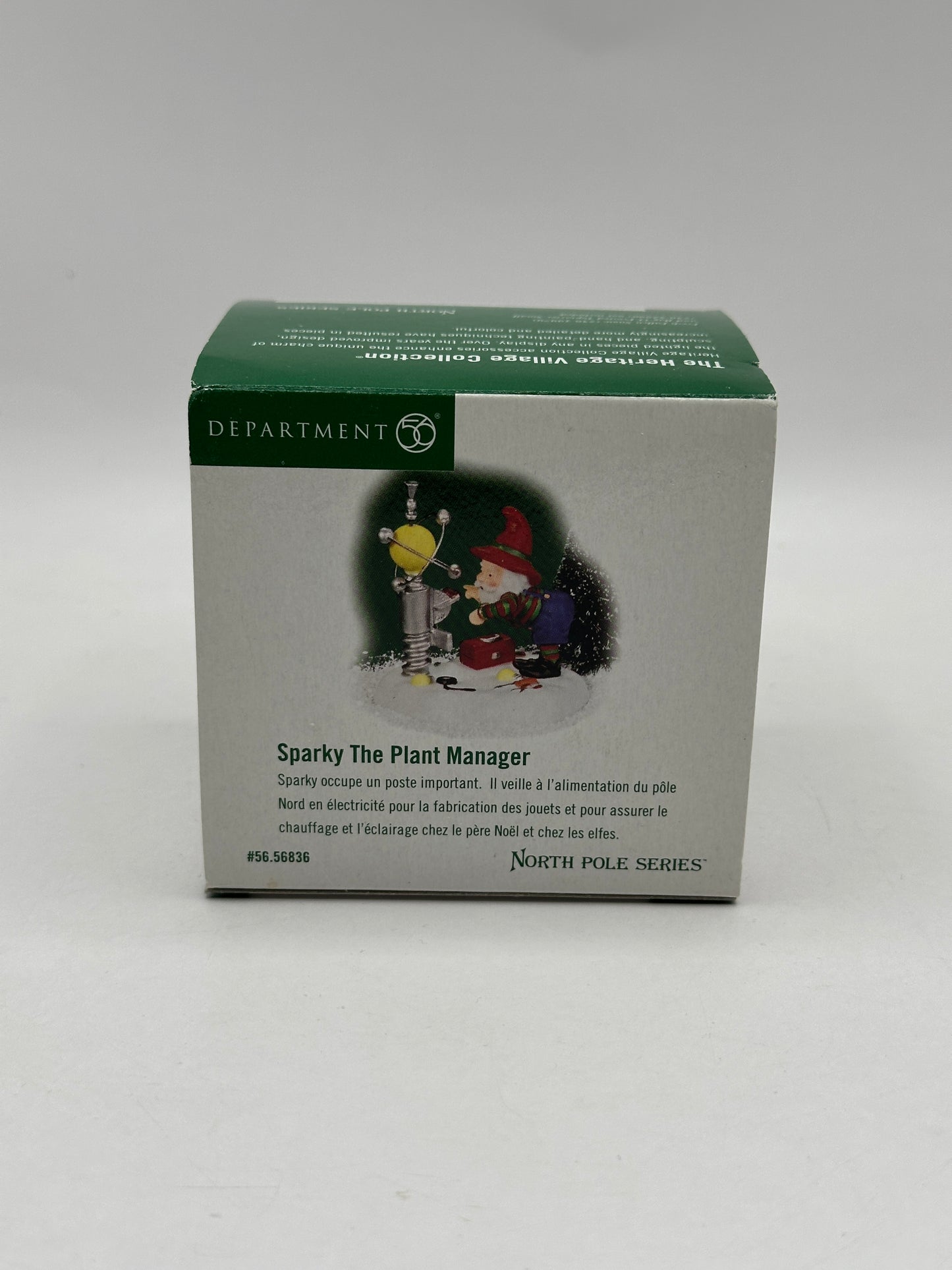 Department 56 - Sparky The Plant Manager - North Pole Series