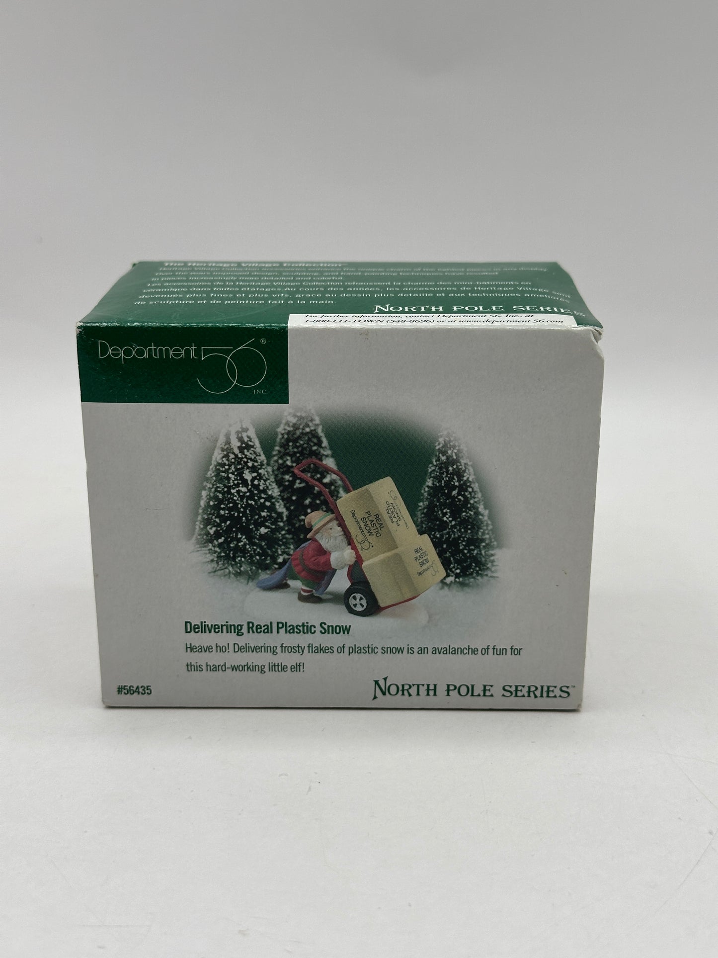 Department 56 - Delivering Real Plastic Snow - North Pole Series