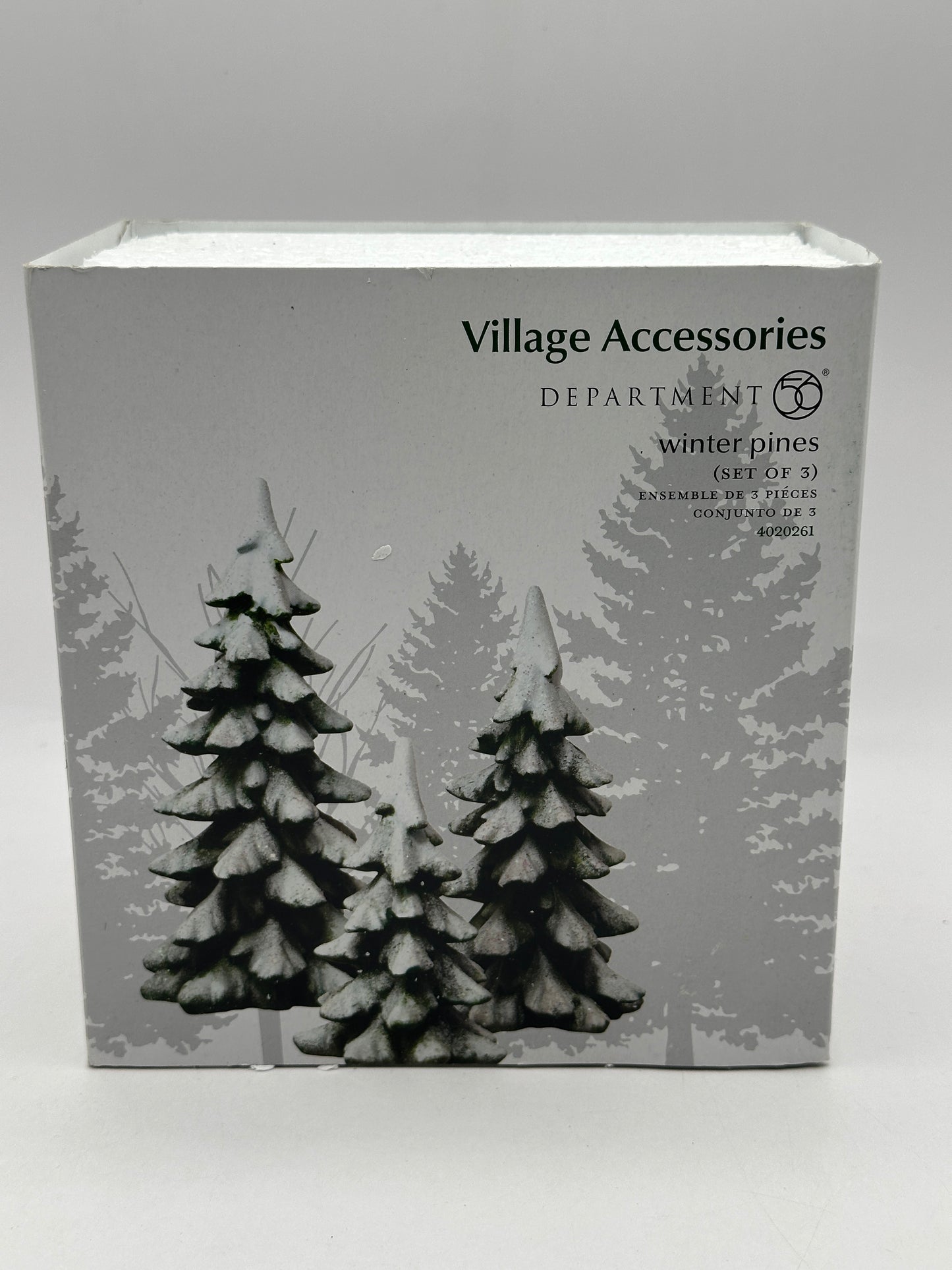 Department 56 - Winter Pines - Village Accessories