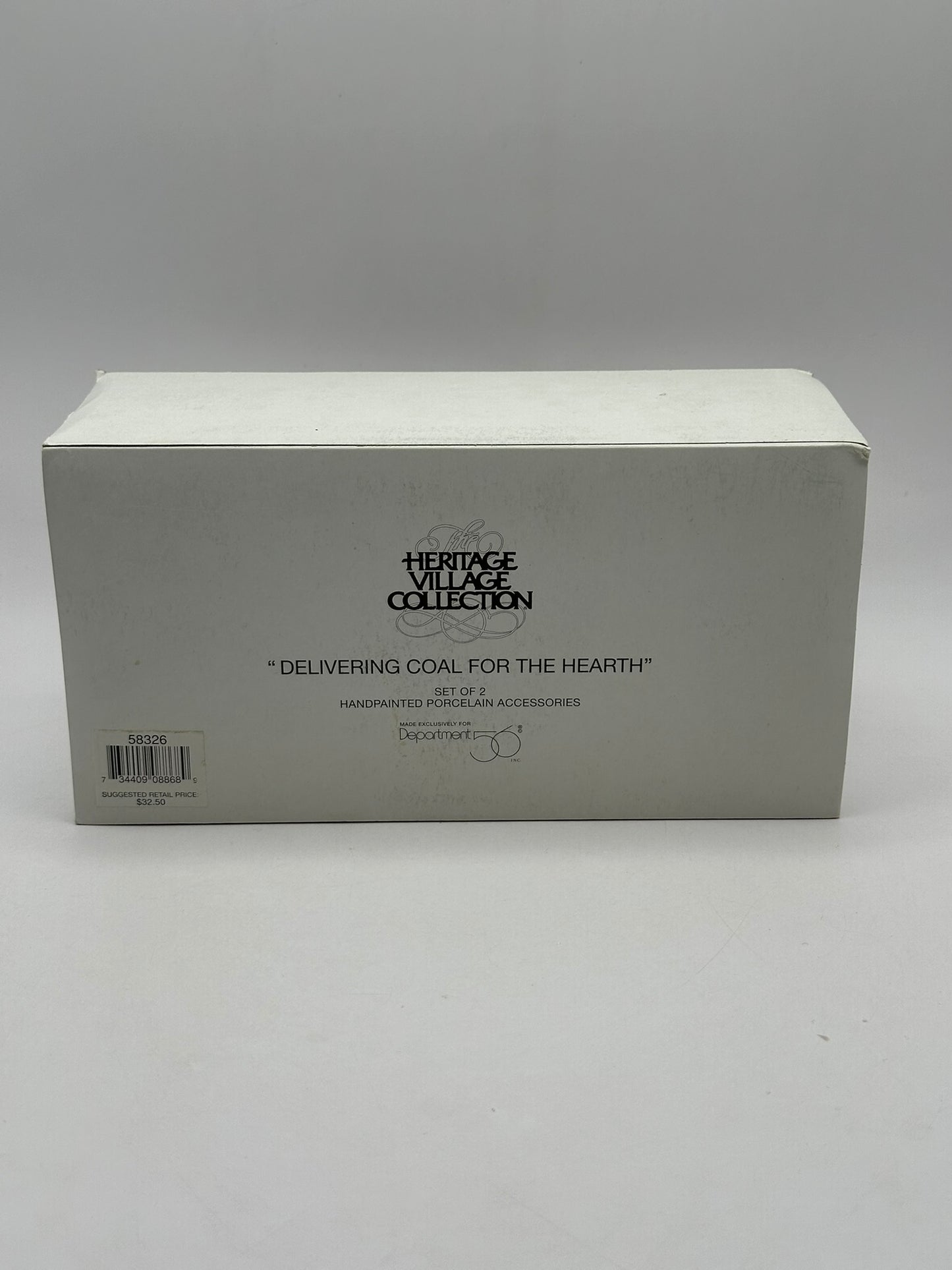 Department 56 - Delivering Coal For The Hearth - Dickens' Village