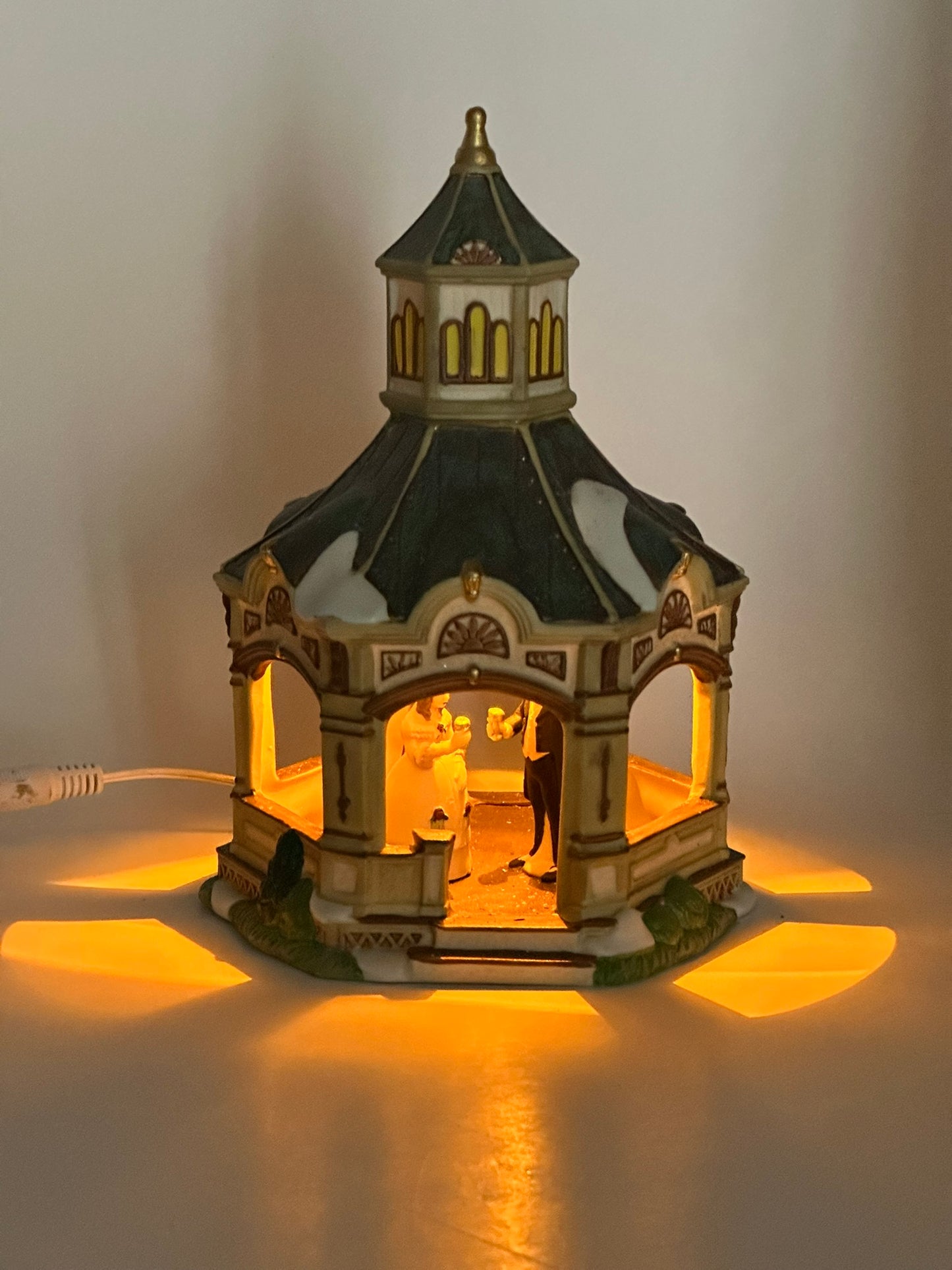 Department 56 - Anniversary Gazebo, Cheers to 40 Years! - Dickens' Village