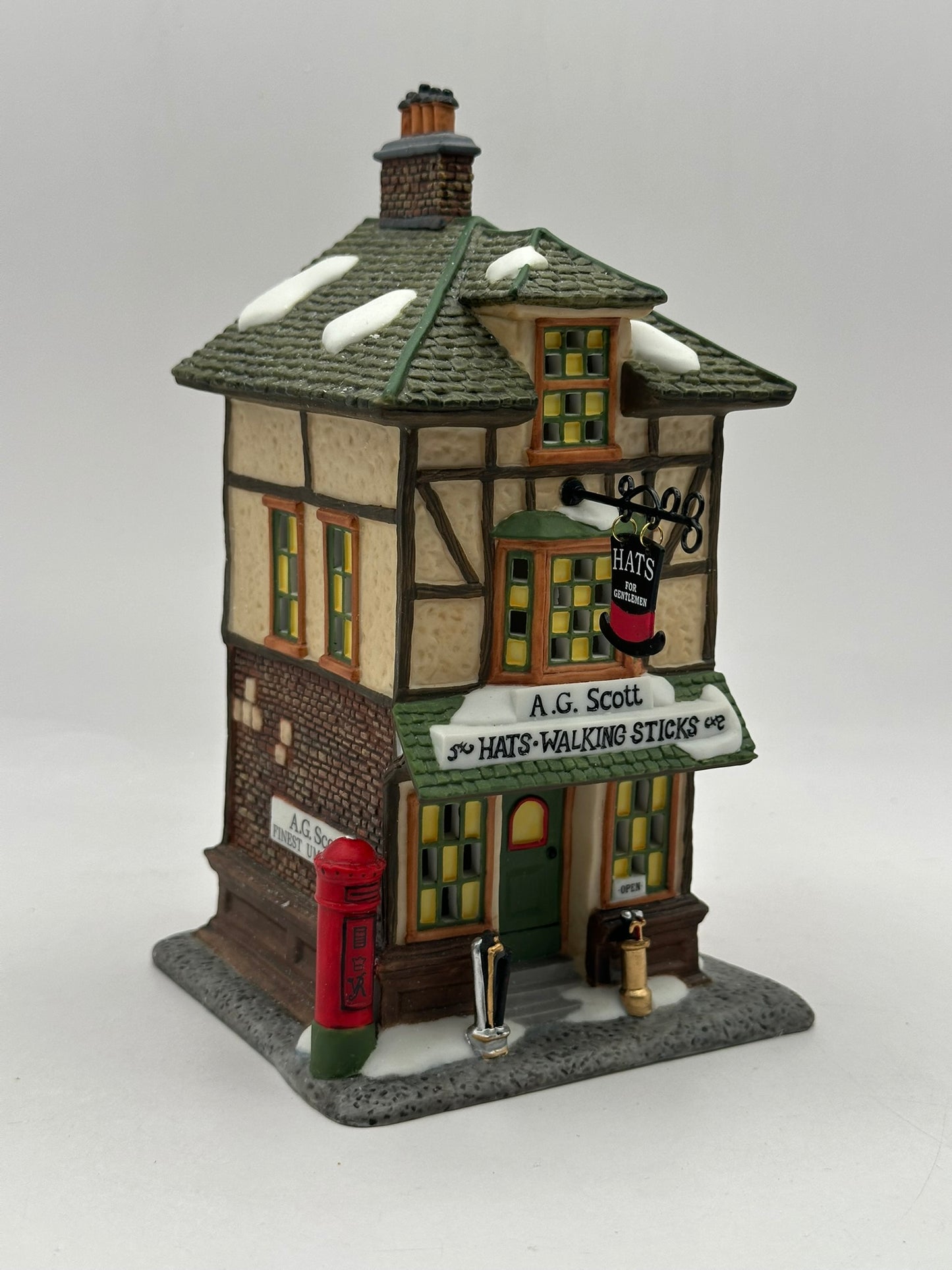 Department 56 - A.G. Scott Hats & Walking Sticks - Dickens' Village