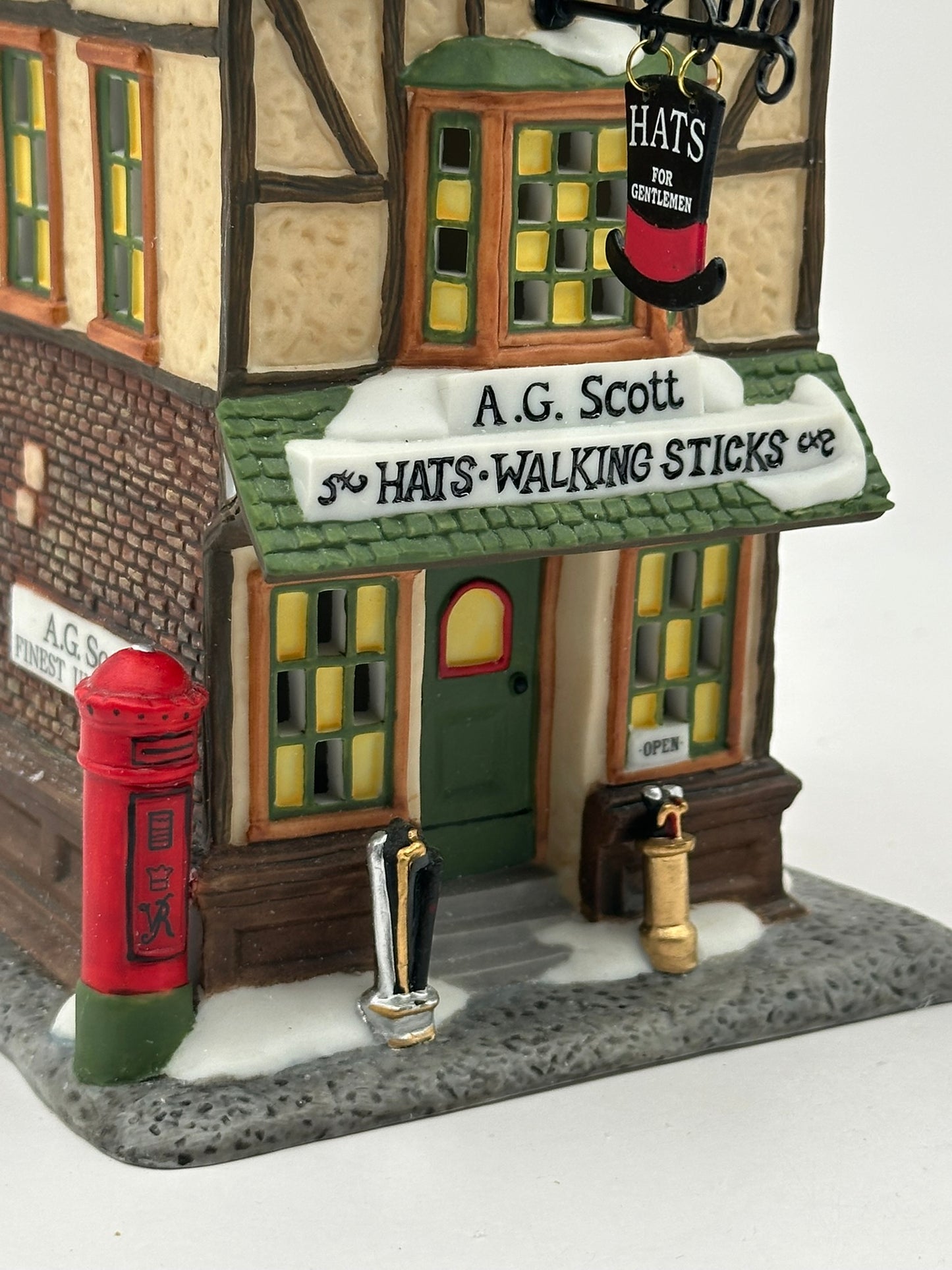 Department 56 - A.G. Scott Hats & Walking Sticks - Dickens' Village