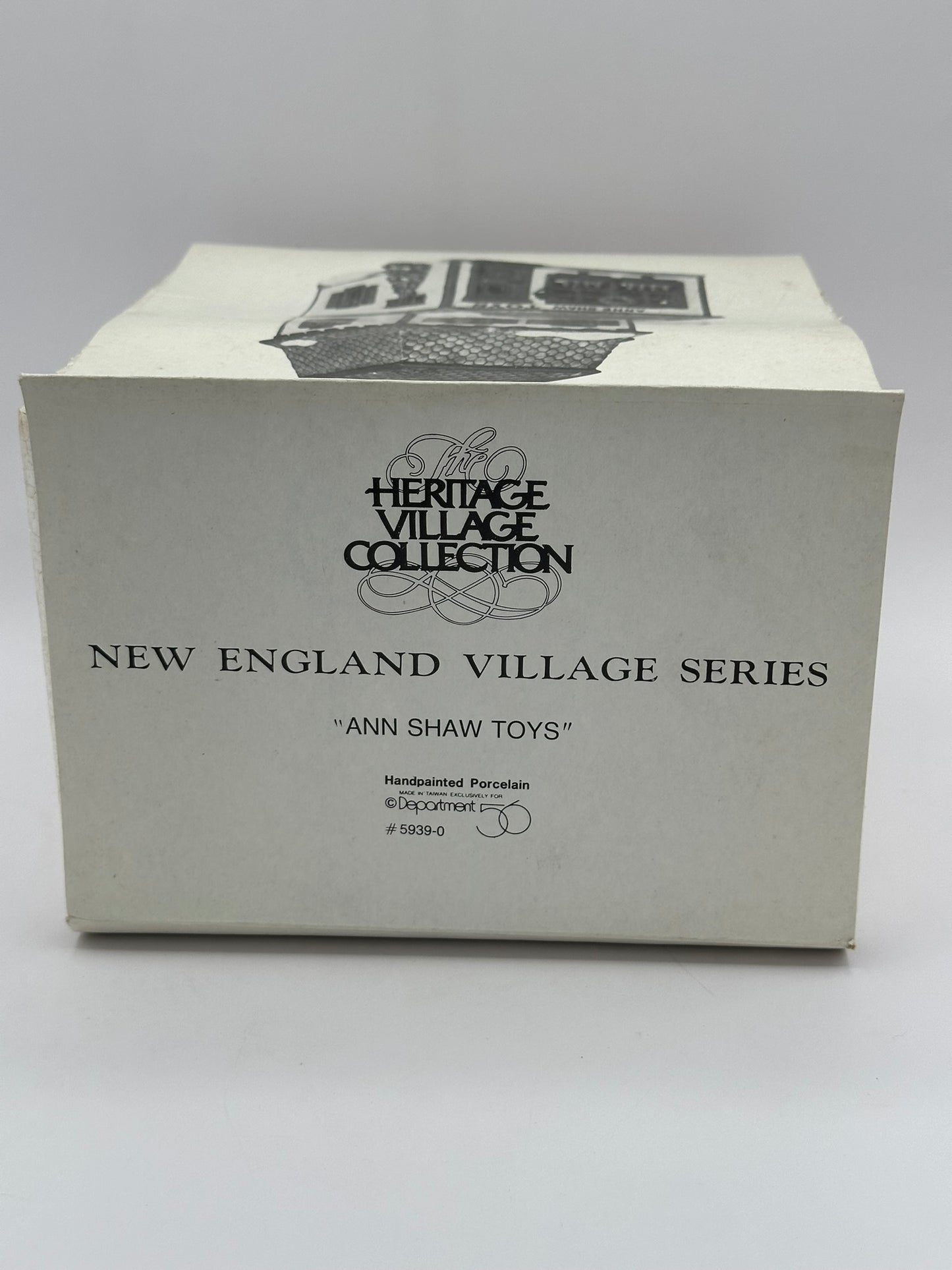 Dept 56 New England Village Ann Shaw Toys