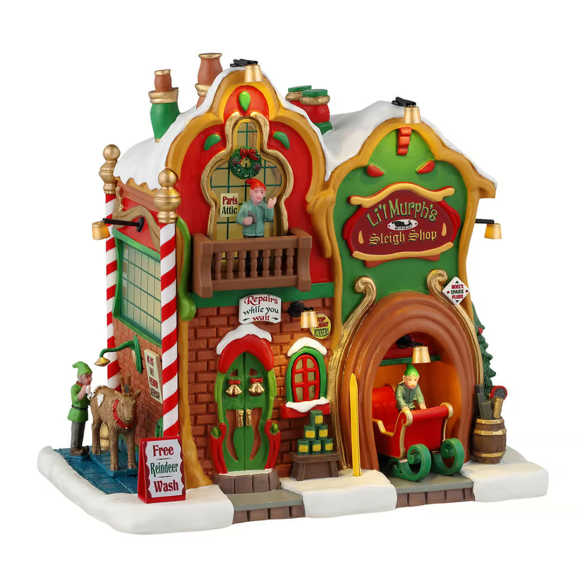 Lemax - Li'l Murph's Sleigh Shop