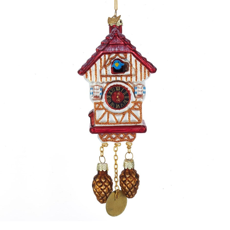 Kurt S. Adler - Cuckoo Clock Glass Ornament - Noble Gems™