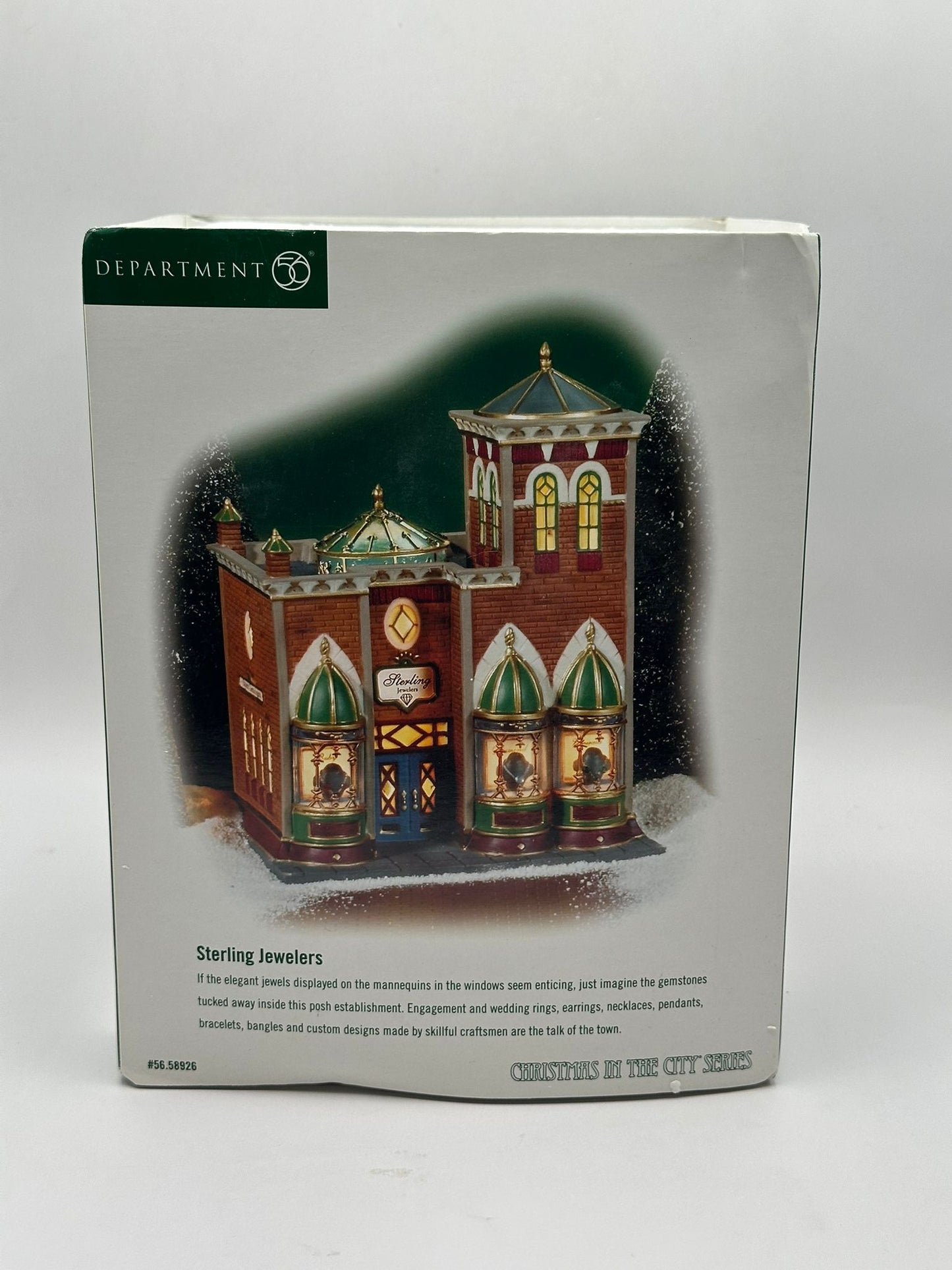 Department 56 - Sterling Jewelers - Christmas in the City
