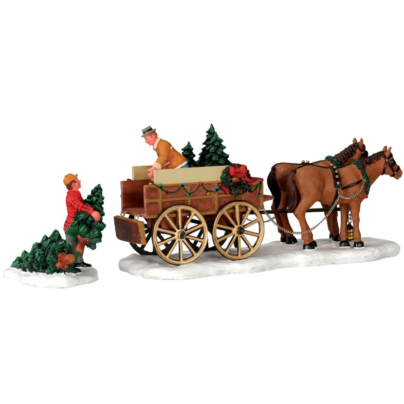 Lemax - Christmas Tree Wagon