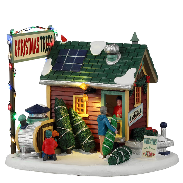 Lemax - Tiny House Tree Lot