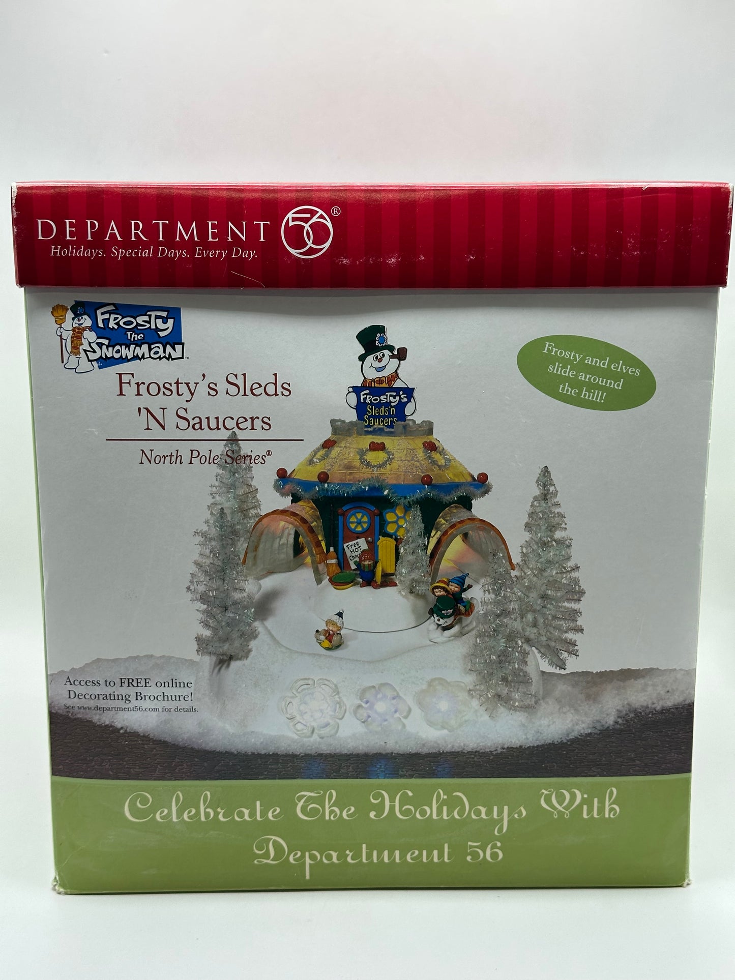 Department 56 - Frosty's Sleds 'N Saucers - North Pole Series