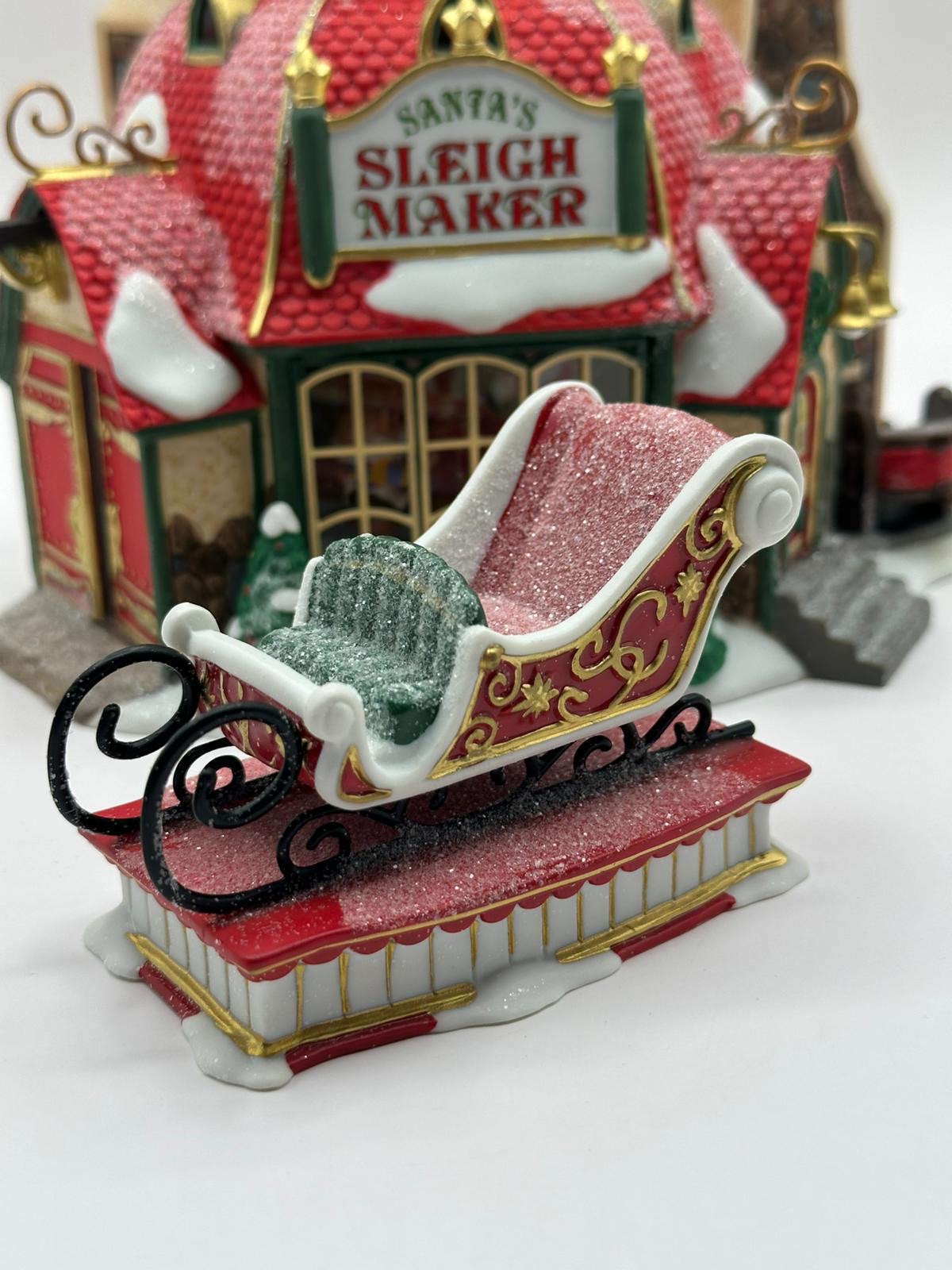 Department 56 - Santa's Sleigh Maker - North Pole Series