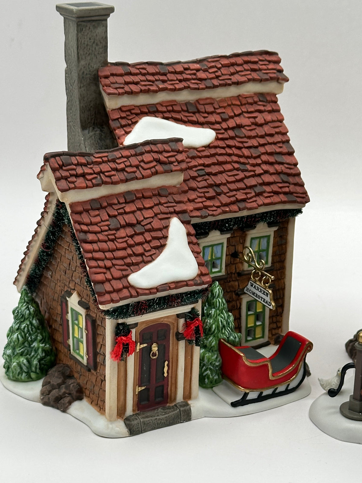 Department 56 - Warren Homestead & Walden Cottage - New England Village