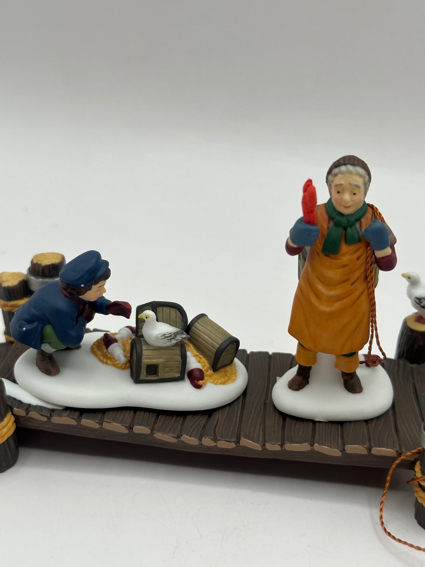 Department 56 - Lobster Trappers - New England Village
