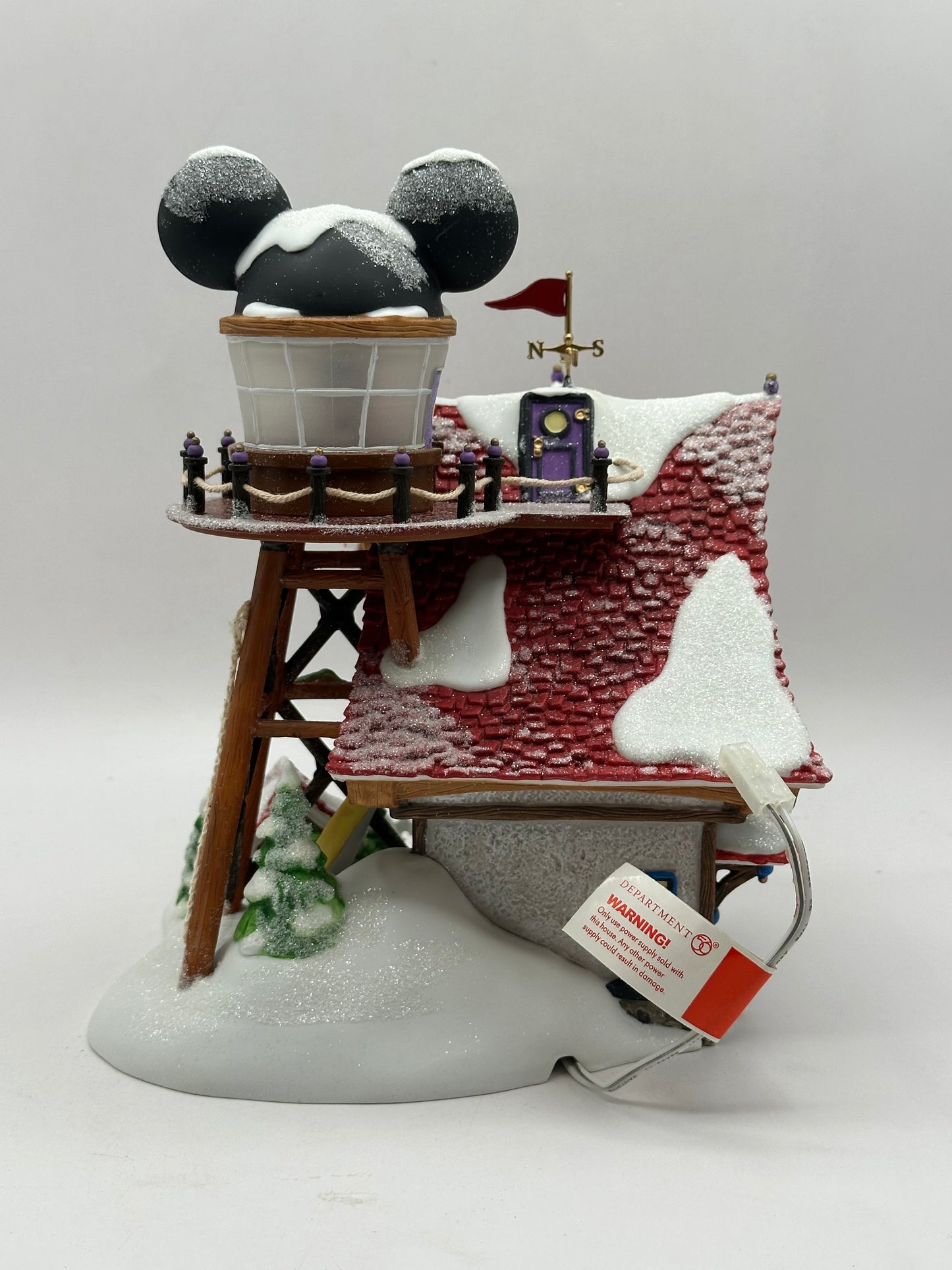 Department 56 - Mickey's North Pole Holiday House - North Pole Series
