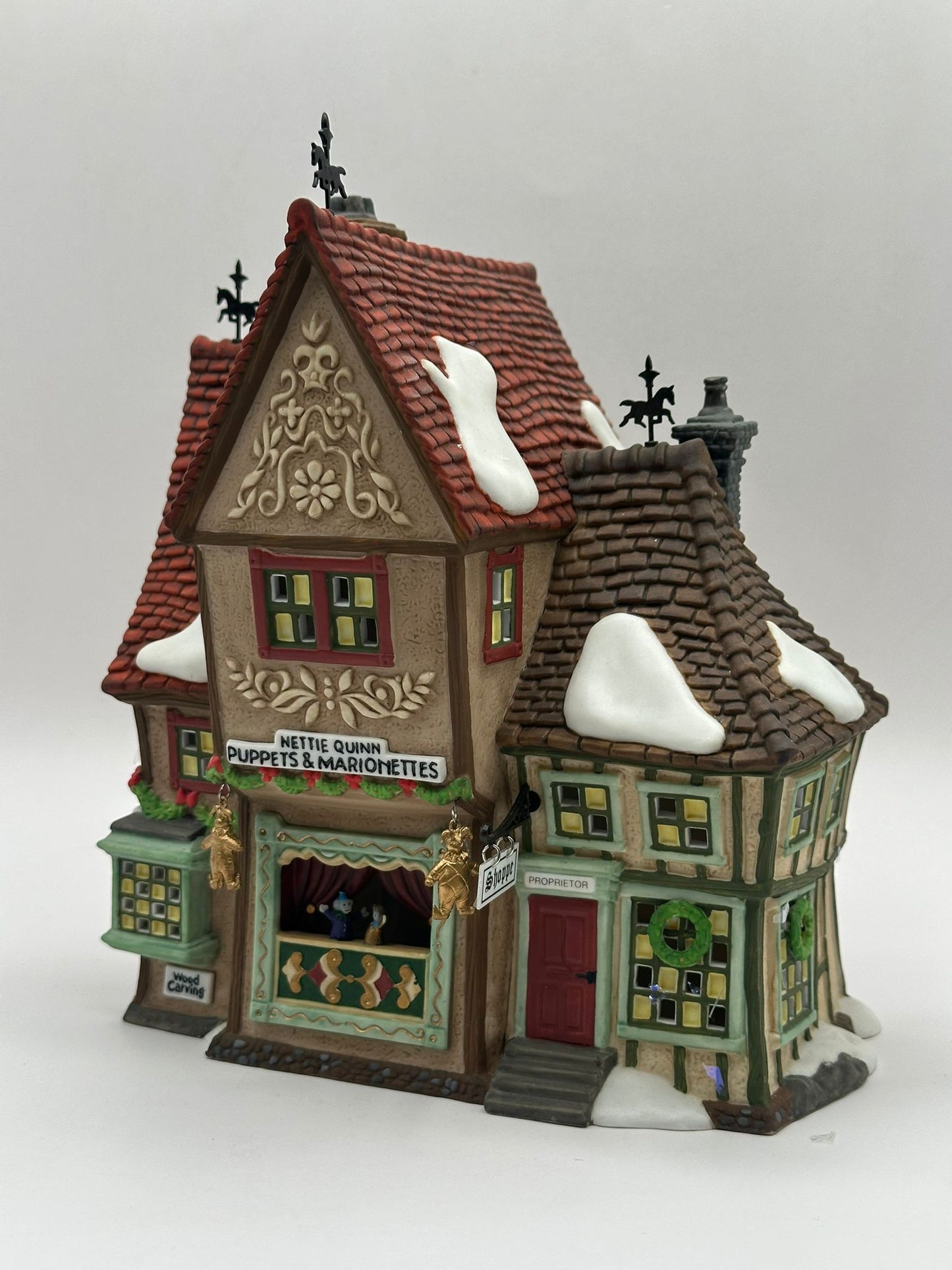 Department 56 - Nettie Quinn Puppets & Marionettes - Dickens' Village