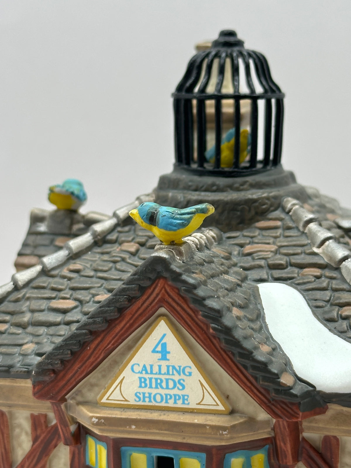 Department 56 - Four Calling Birds Shoppe - Dickens' Village