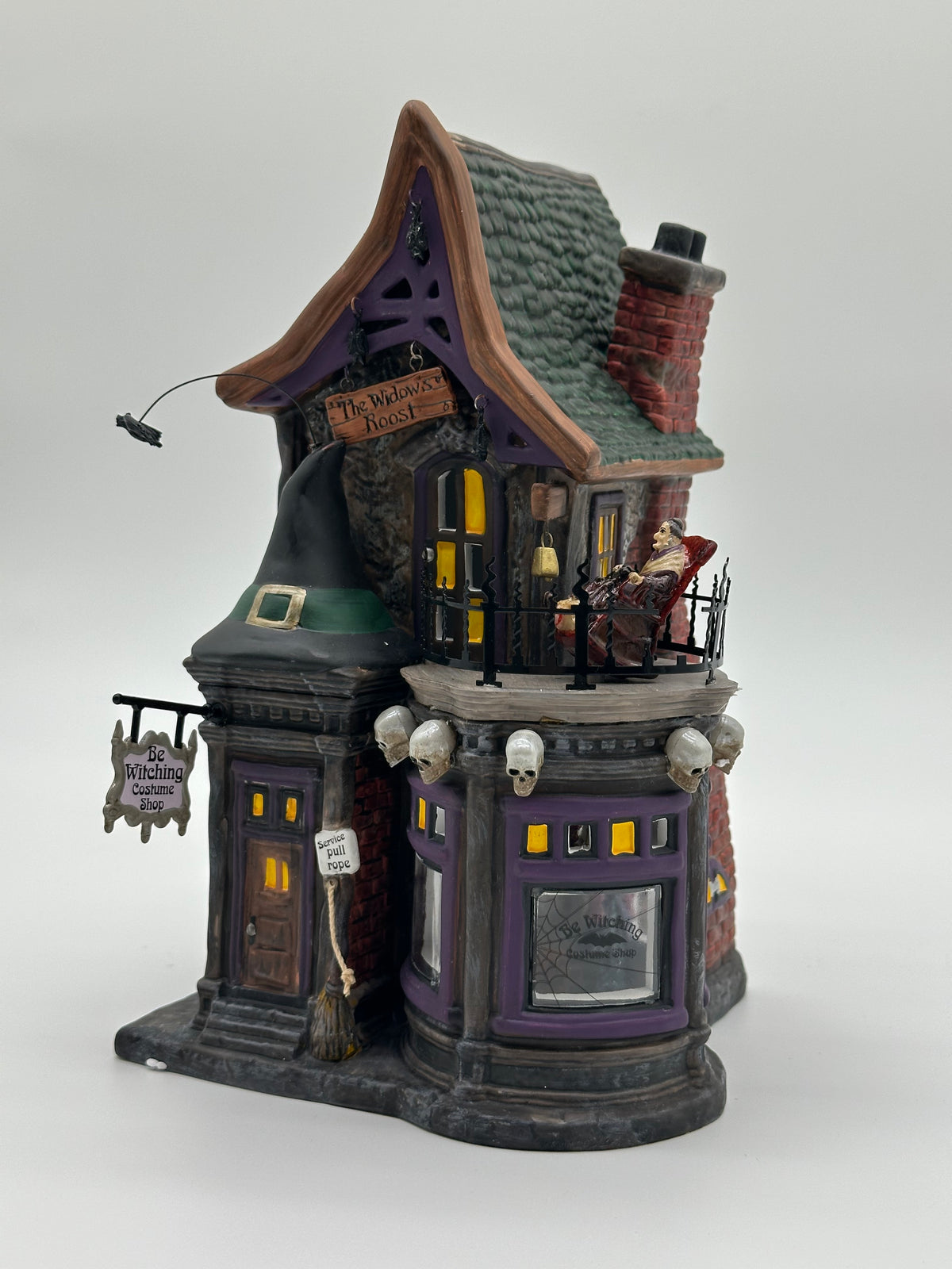 Department 56 - Be Witching Costume Shop - Snow Village Halloween
