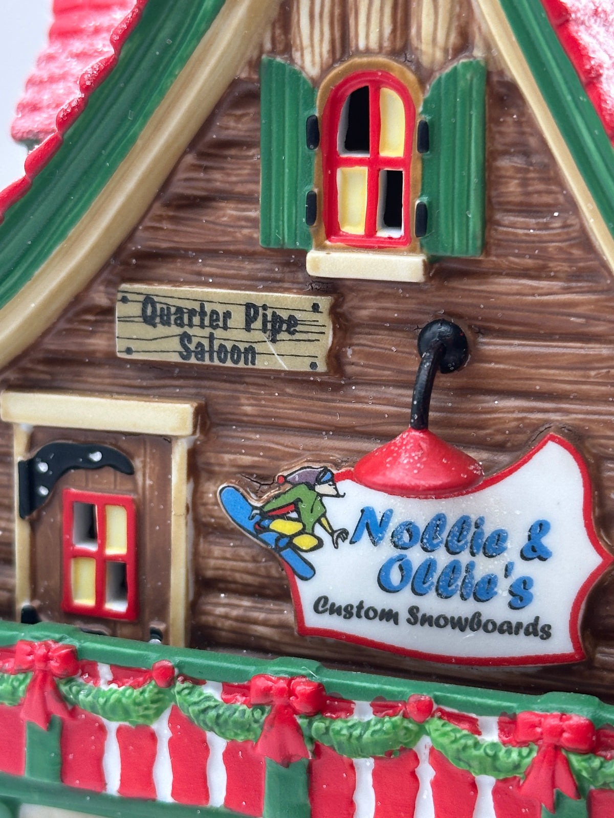 Department 56 - Nollie & Ollie's Custom Snowboards - North Pole Series