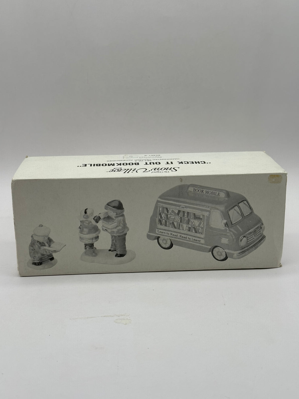 Department 56 - Check It Out Bookmobile - Original Snow Village