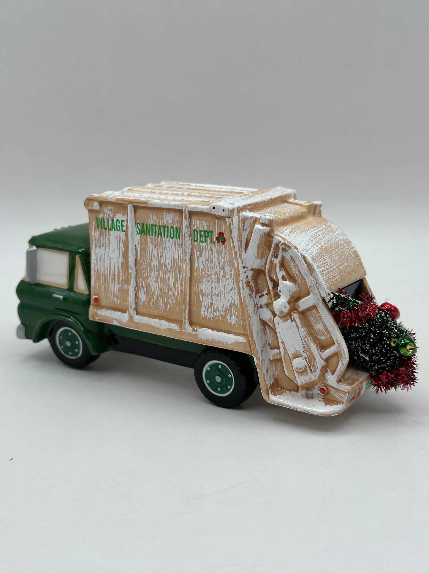Department 56 - Village Service Vehicle - Garbage Truck - Original Snow Village
