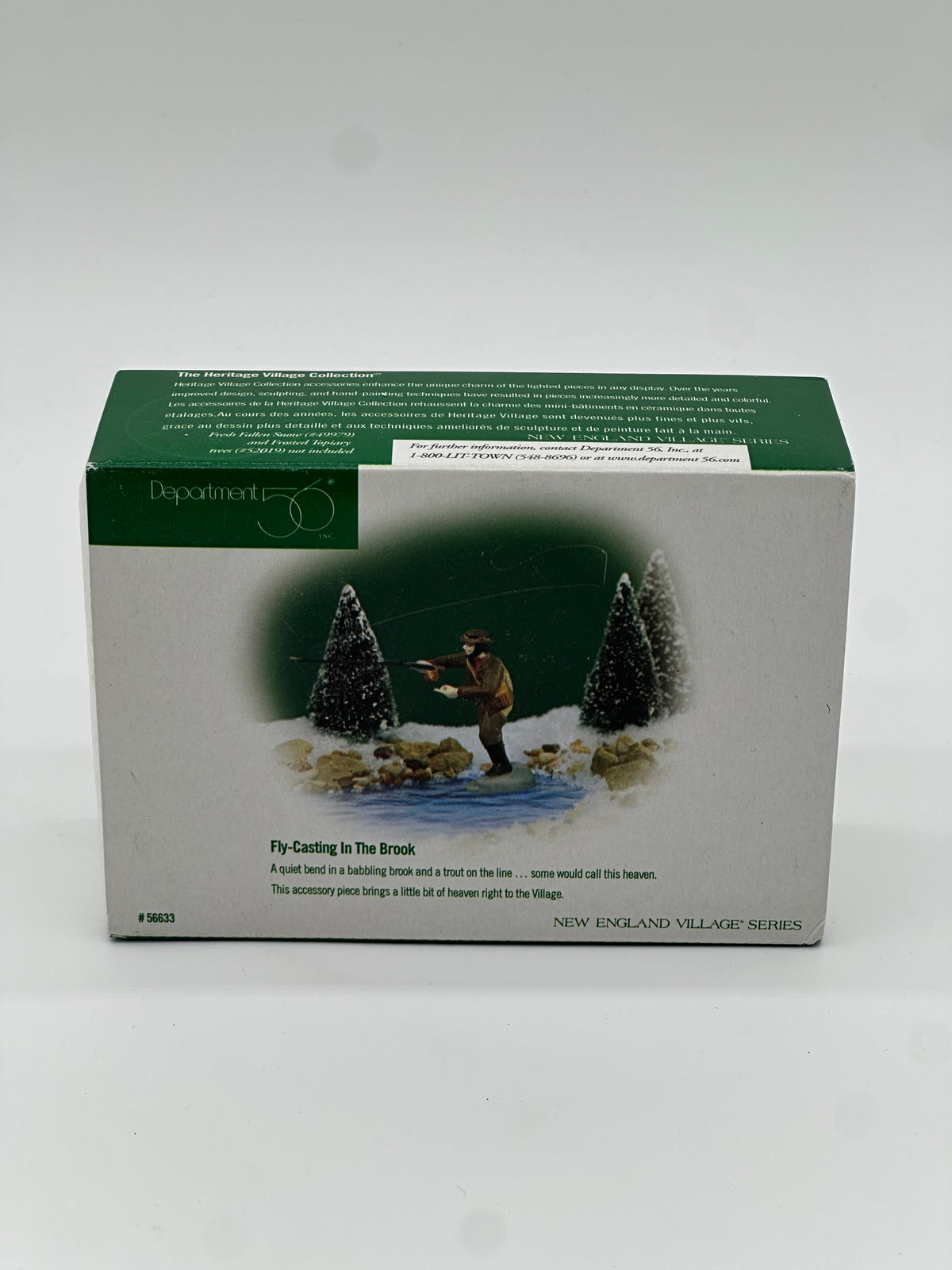 Department 56 - Fly-Casting In The Brook - New England Village