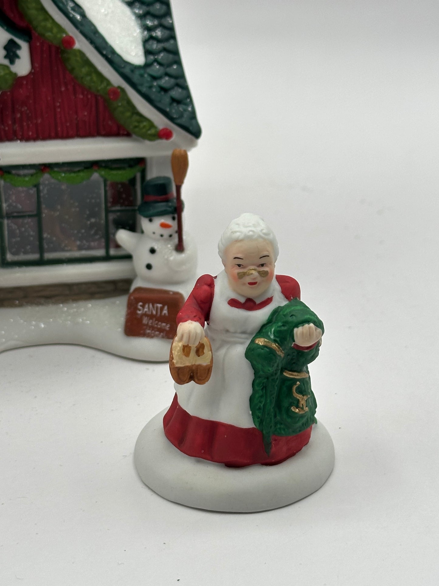 Dept 56 North Pole Home For The Holidays (Signed by Artist)
