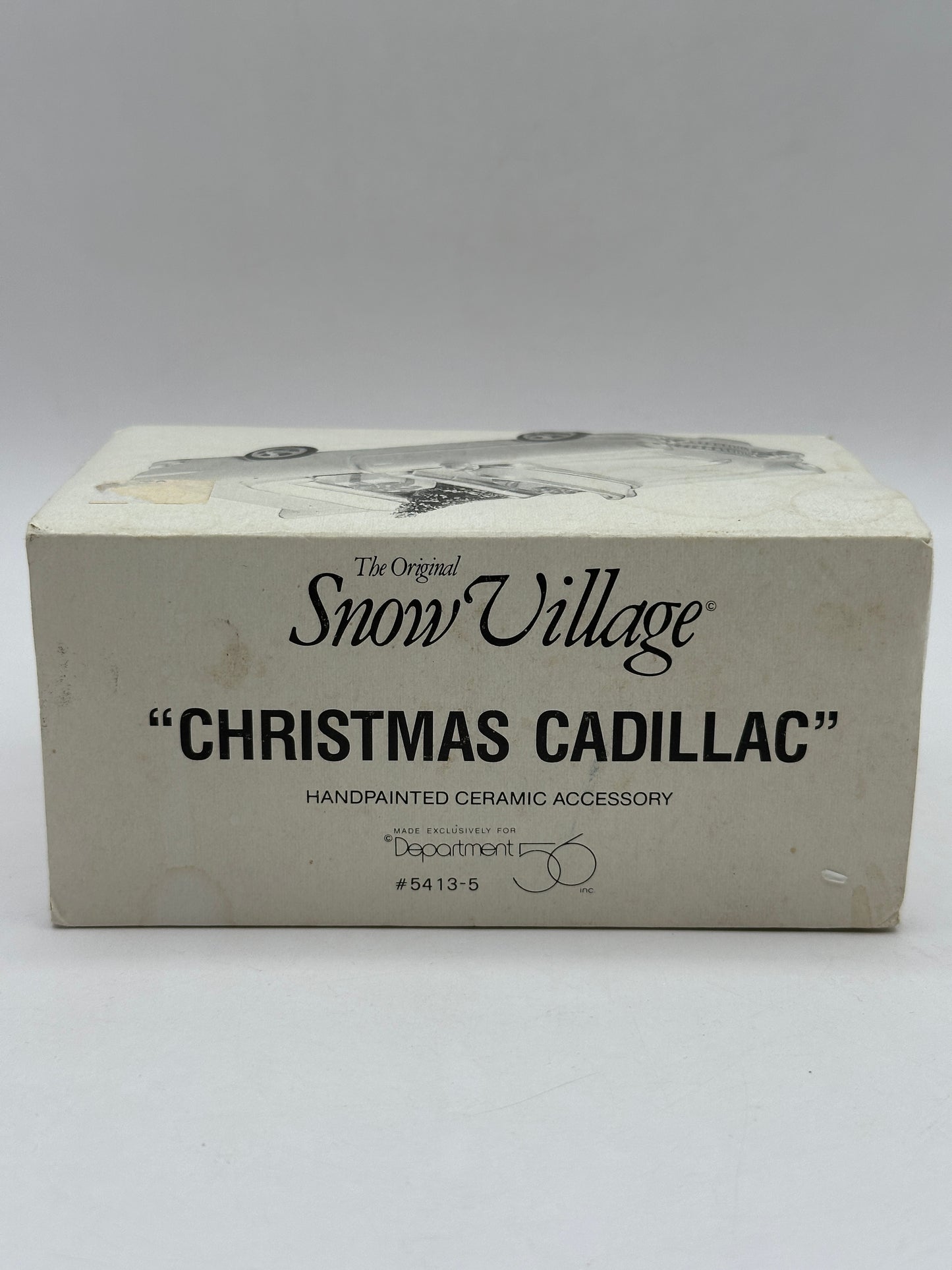 Department 56 - Christmas Cadillac - Original Snow Village