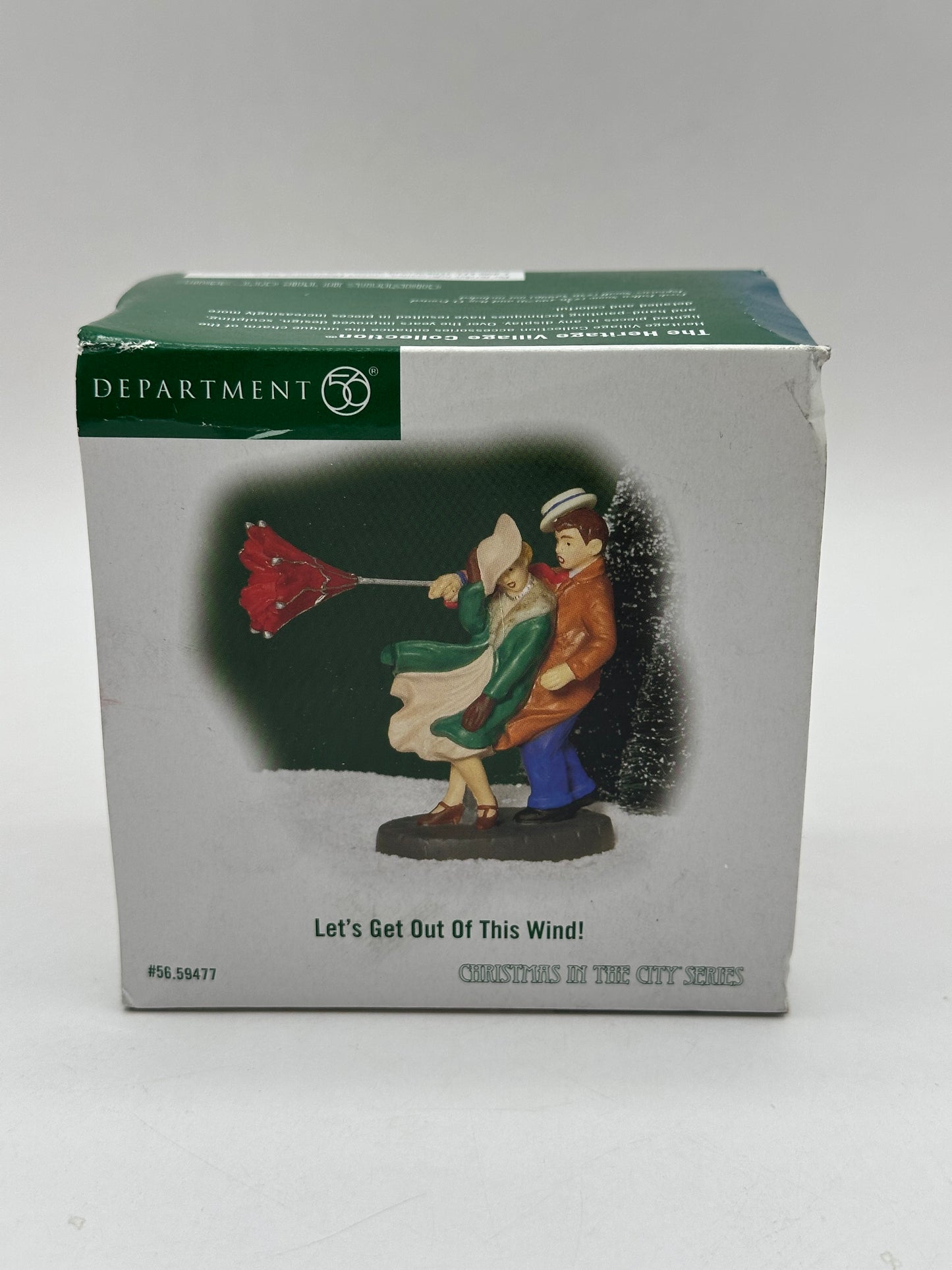 Department 56 - Let's Get Out Of This Wind - Christmas in the City