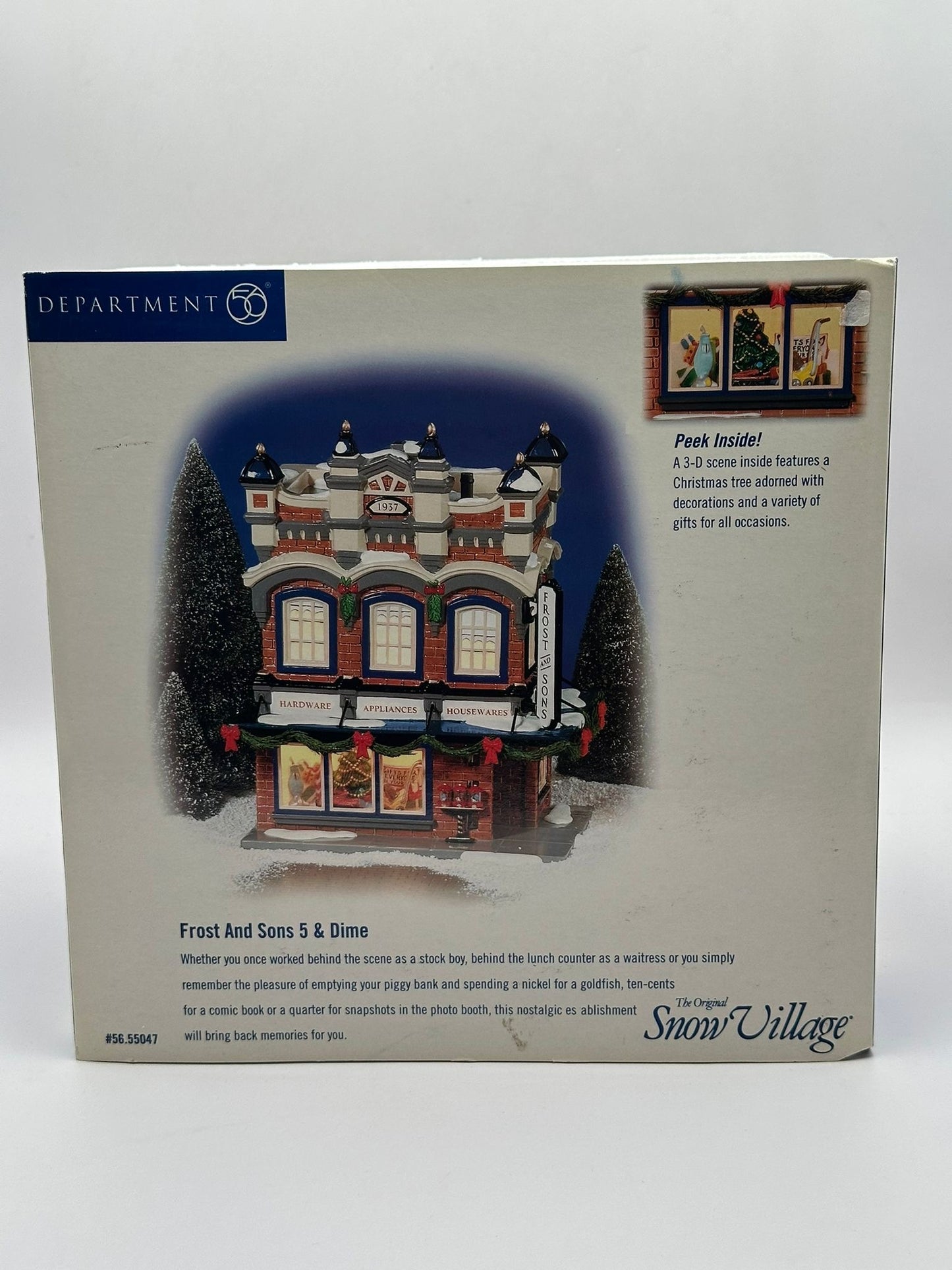 Department 56 - Forest And Sons 5 & Dime - Original Snow Village