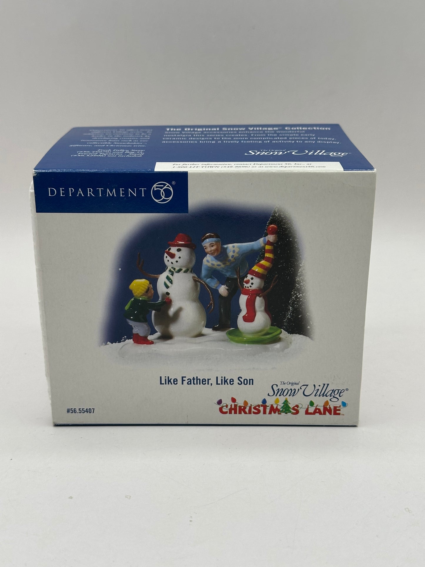 Department 56 - Like Father, Like Son - Original Snow Village
