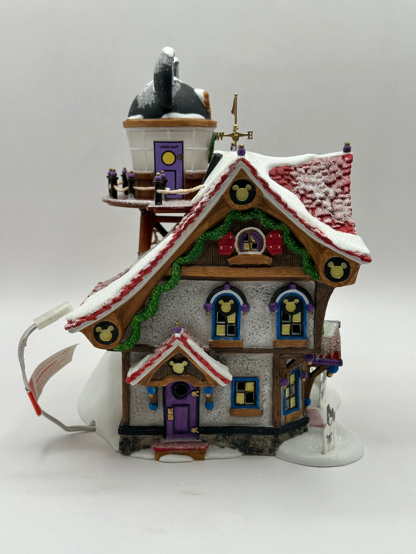 Department 56 - Mickey's North Pole Holiday House - North Pole Series