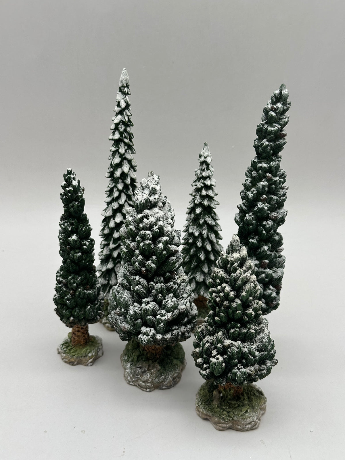 Department 56 - Snowy Evergreens (Medium) - Village Accessories