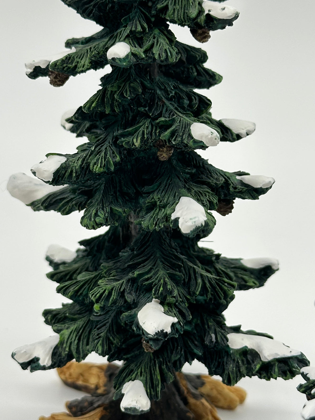 Department 56 - Winter Pine Trees With Pine Cones - Village Accessories