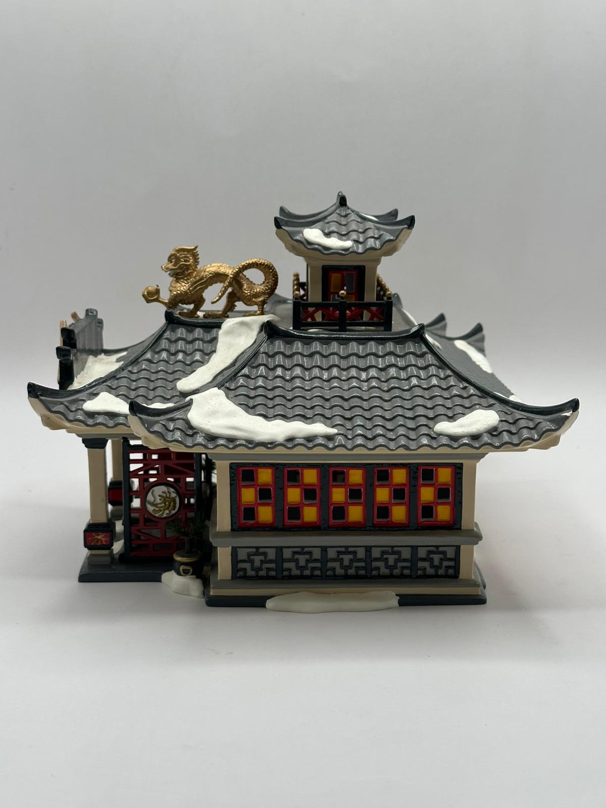 Department 56 - Lucky Dragon Restaurant - Original Snow Village