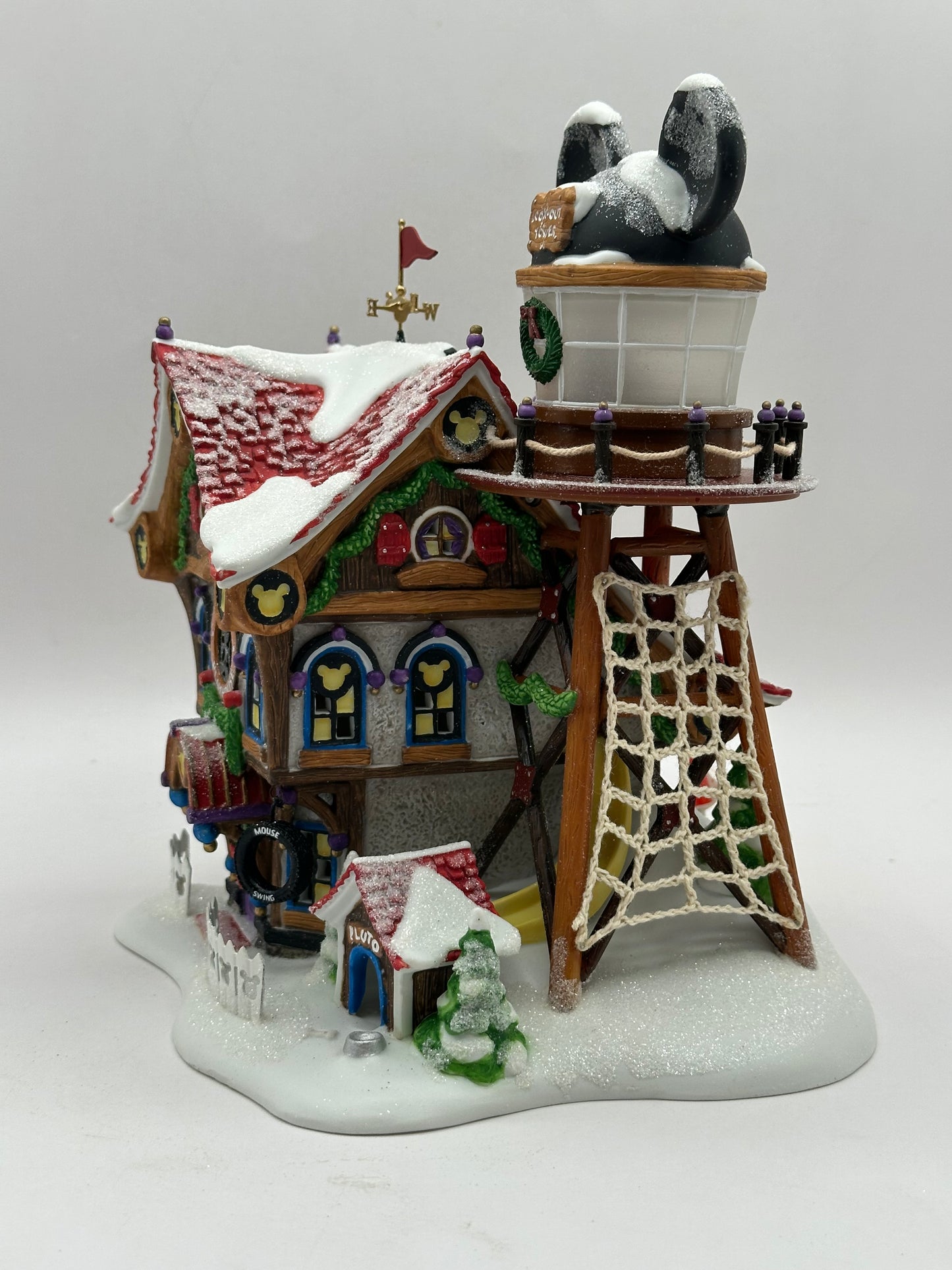 Department 56 - Mickey's North Pole Holiday House - North Pole Series