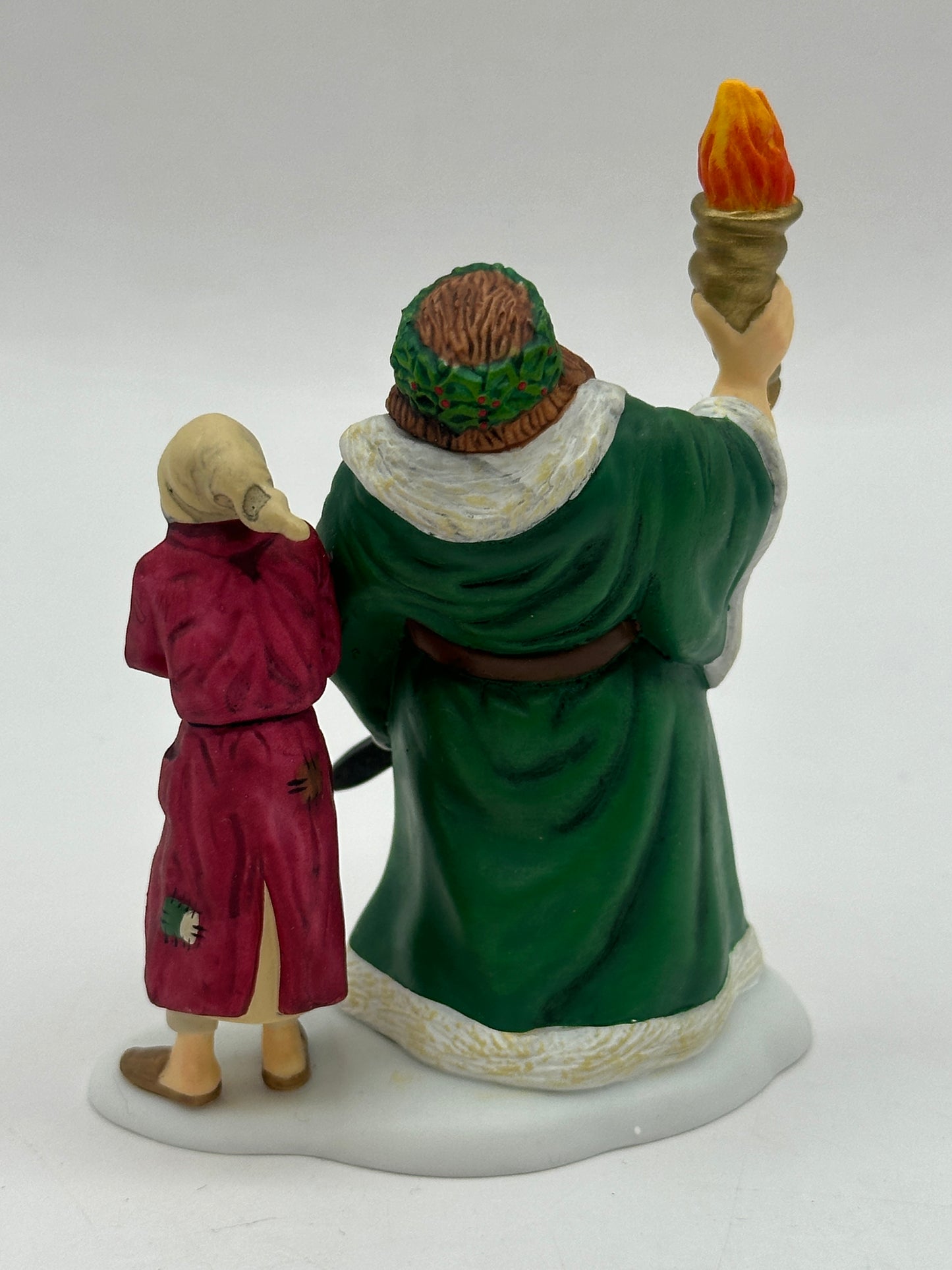 Department 56 - Ghost of Christmas Present Visits Scrooge (A Christmas Carol) - Dickens' Village