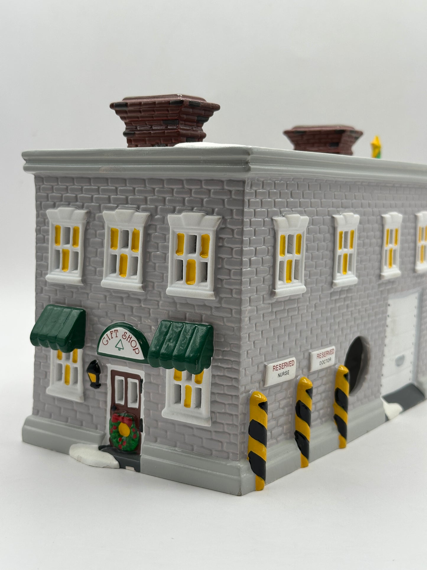 Department 56 - Snowy Hills Hospital - Original Snow Village