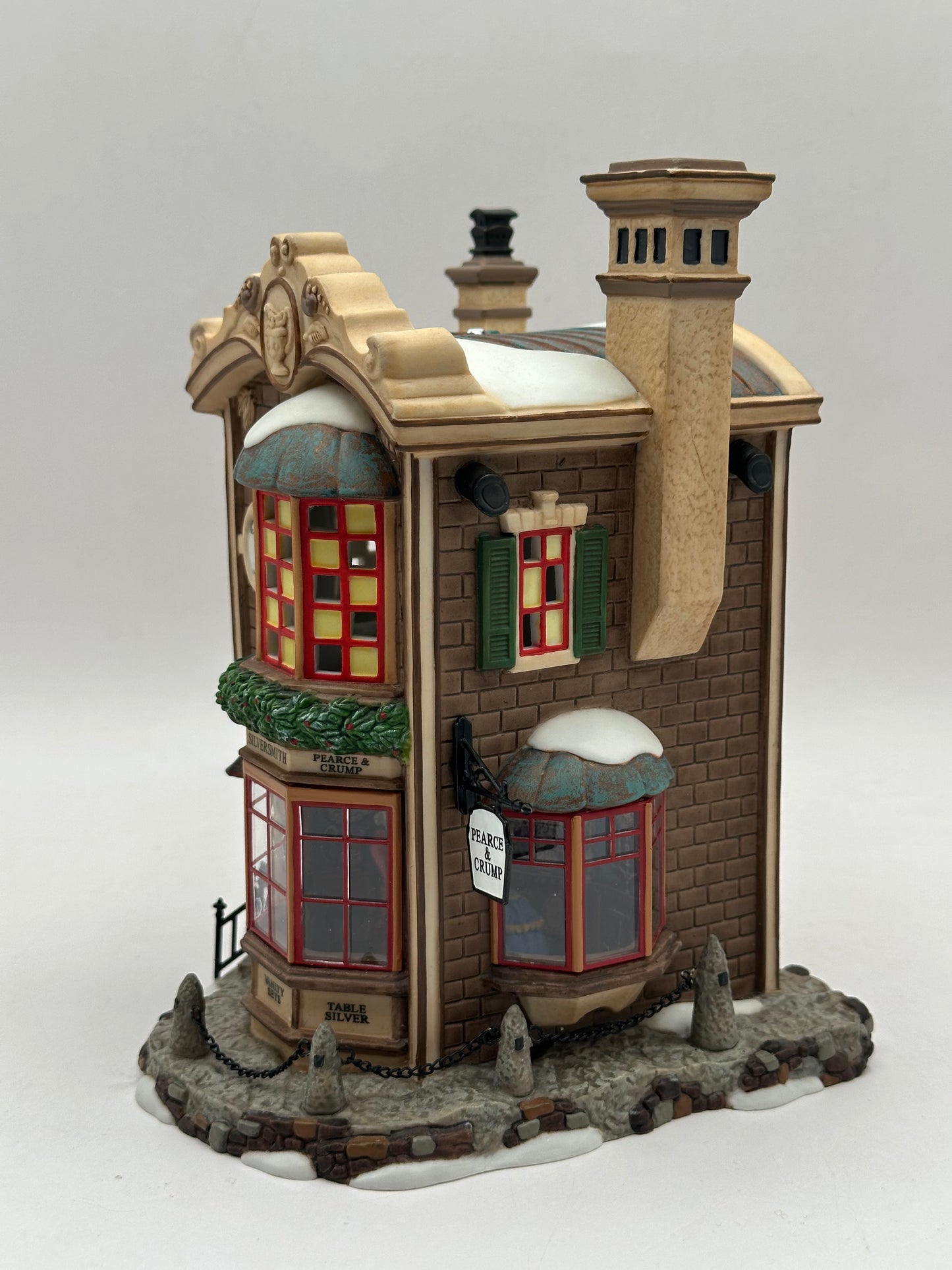 Department 56 - Pearce & Crump Silversmiths - Dickens' Village (Please Read Note)