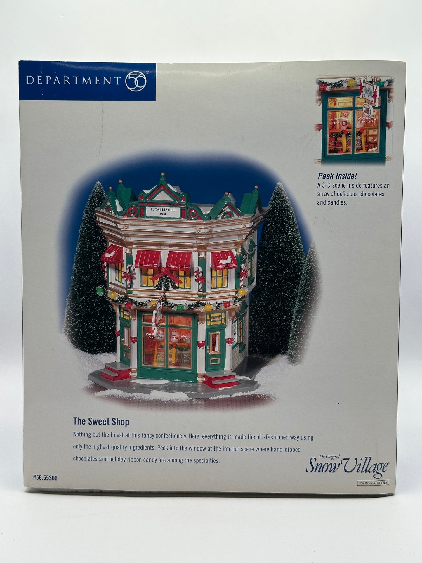 Department 56 - The Sweet Shop - Original Snow Village