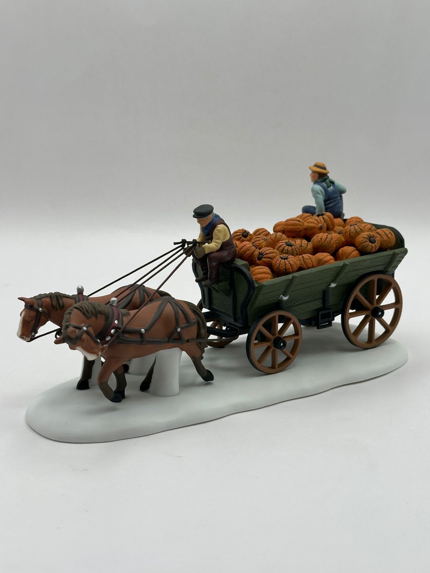 Department 56 - Harvest Pumpkin Wagon - New England Village