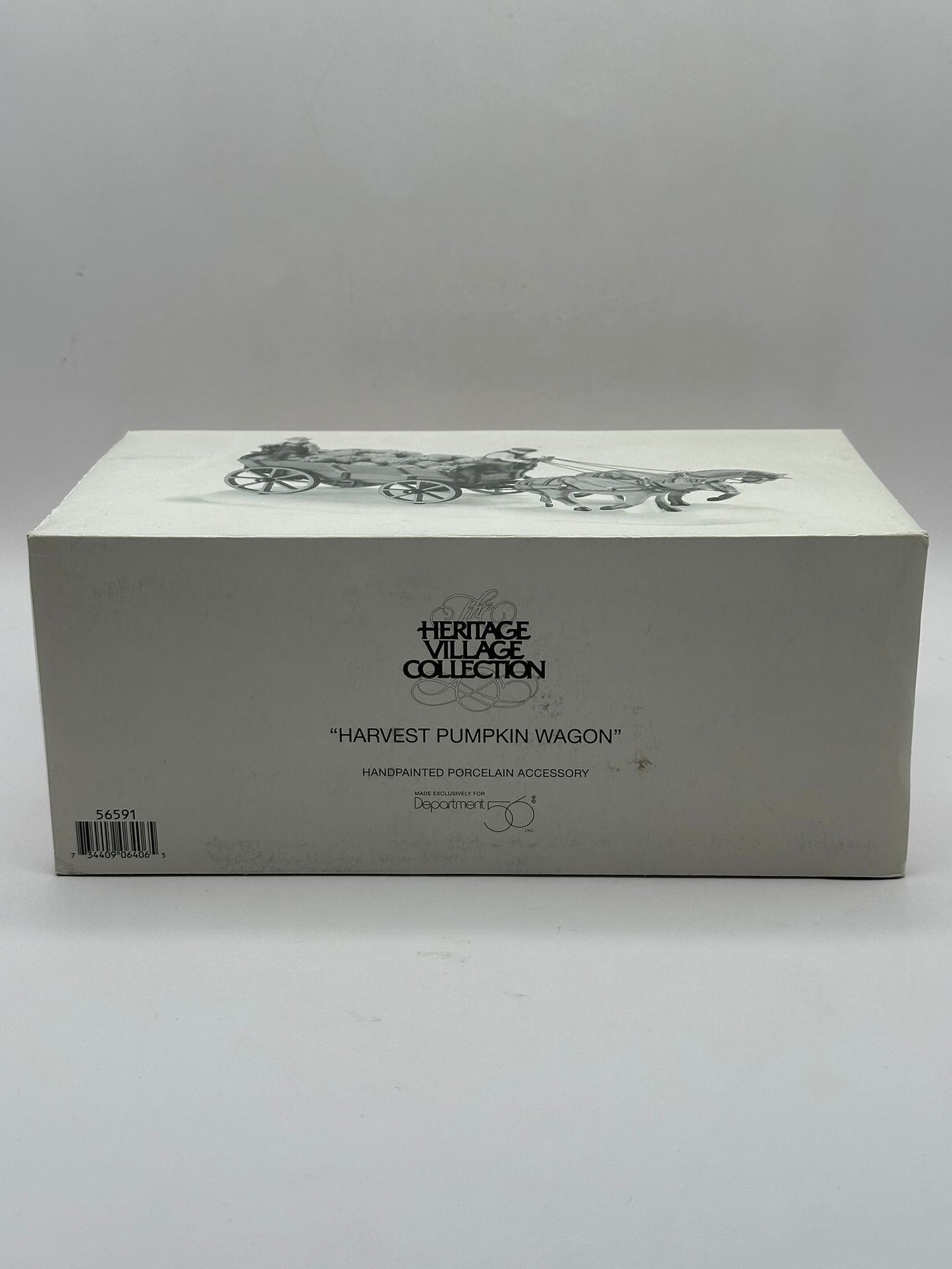 Department 56 - Harvest Pumpkin Wagon - New England Village