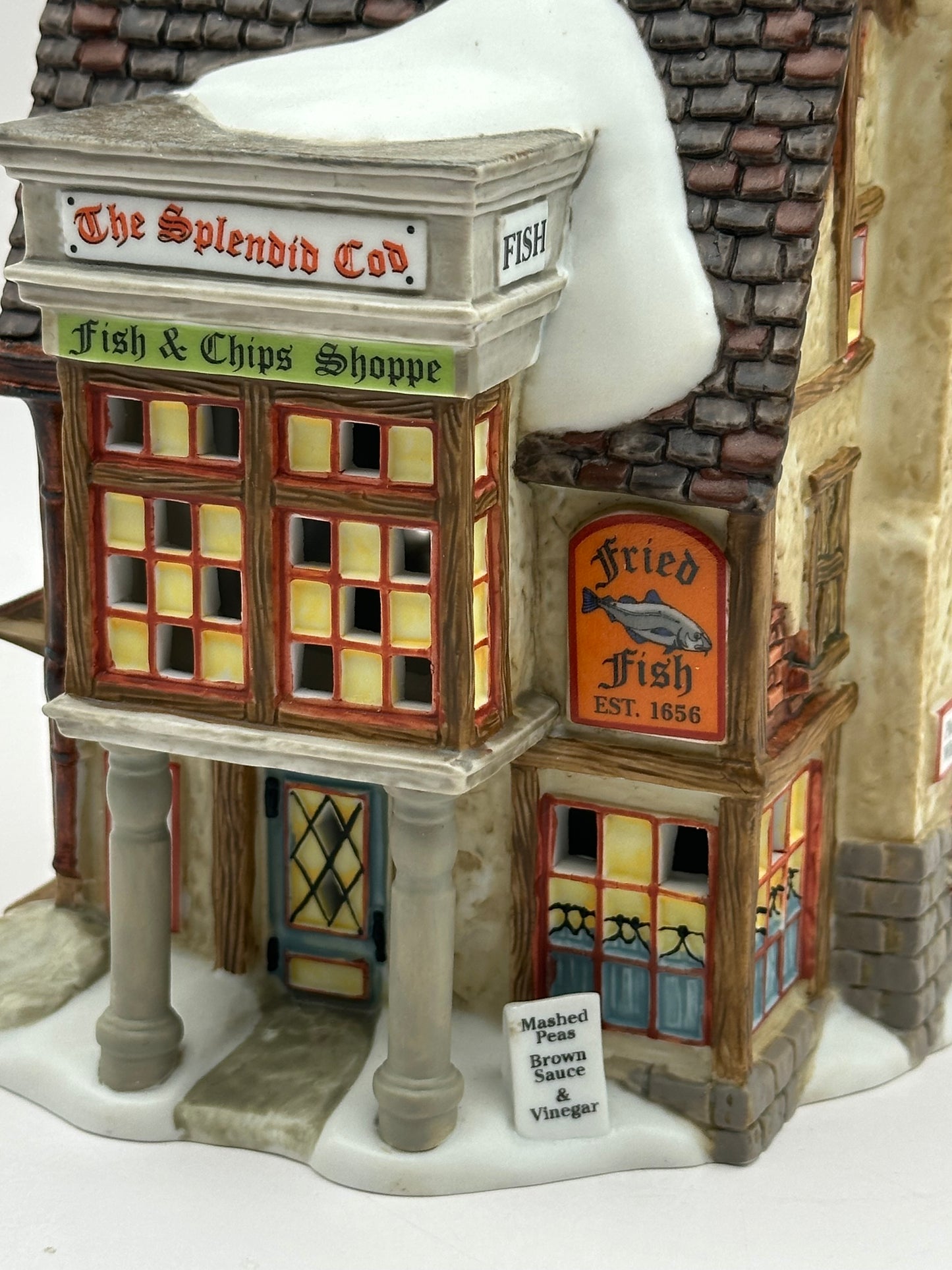 Department 56 - Splendid Cod Fish n' Chips - Dickens' Village