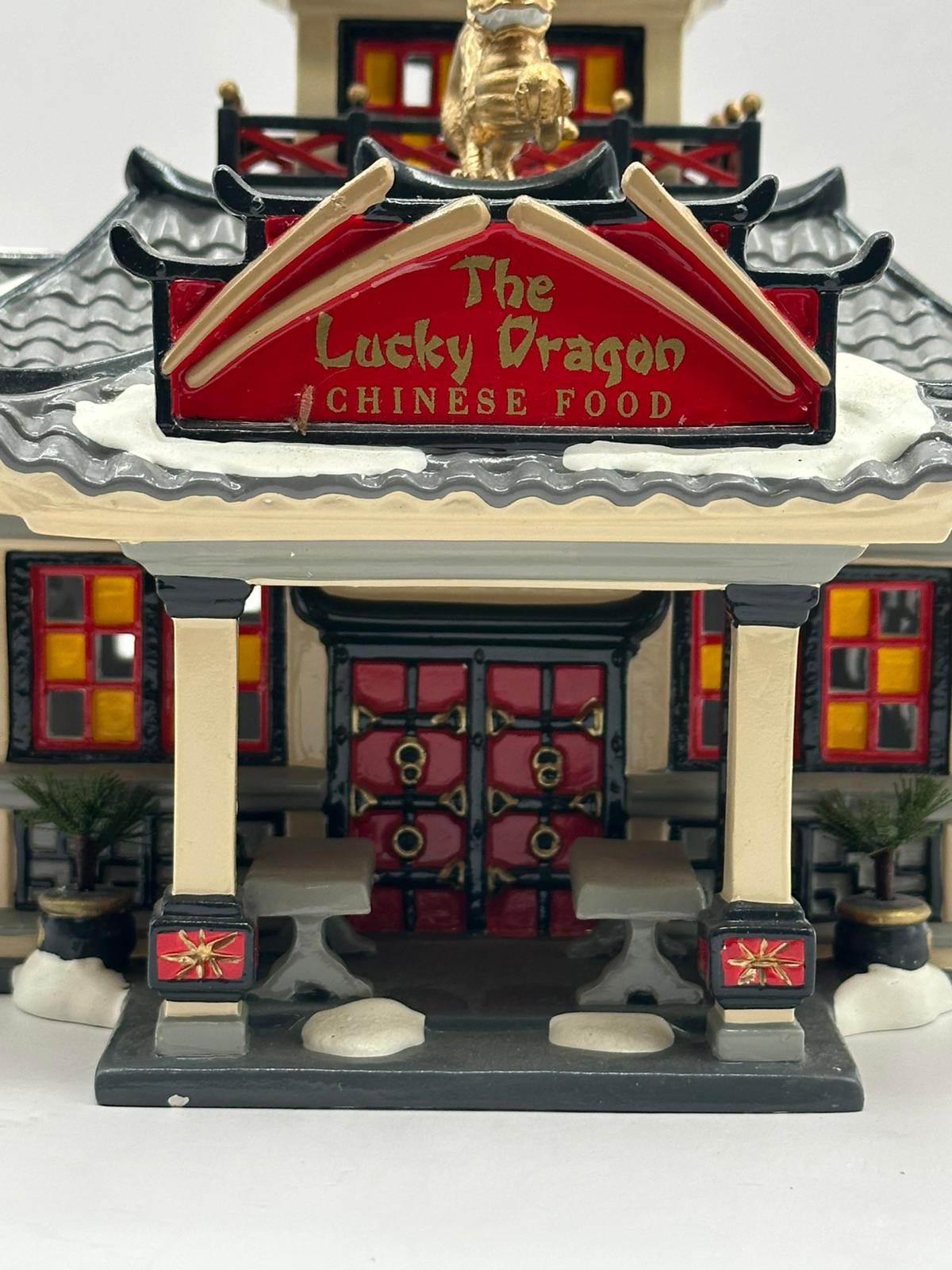 Department 56 - Lucky Dragon Restaurant - Original Snow Village