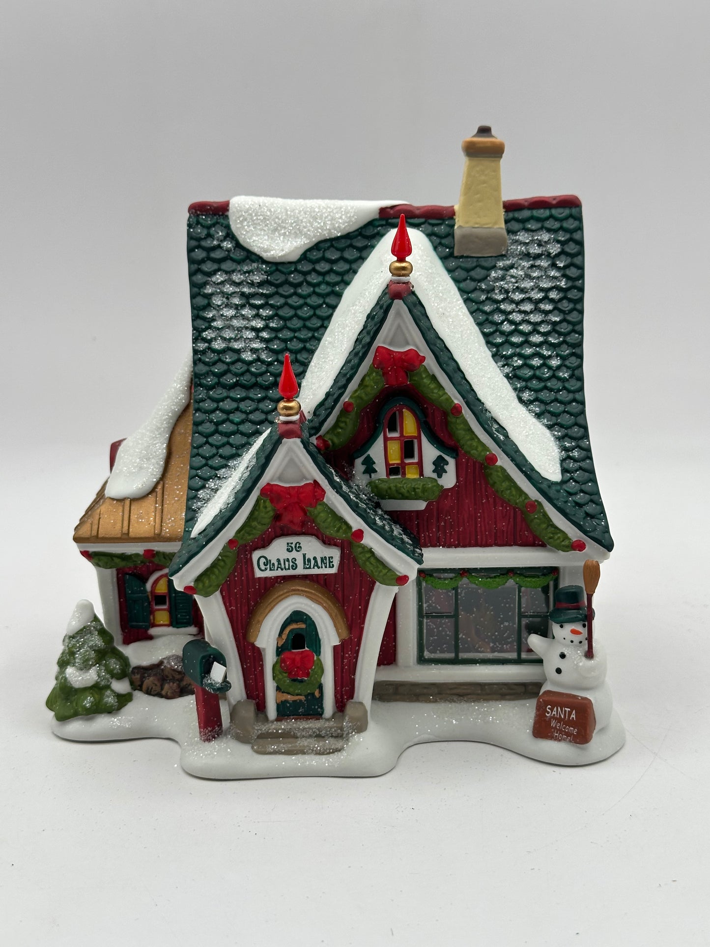 Dept 56 North Pole Home For The Holidays (Signed by Artist)