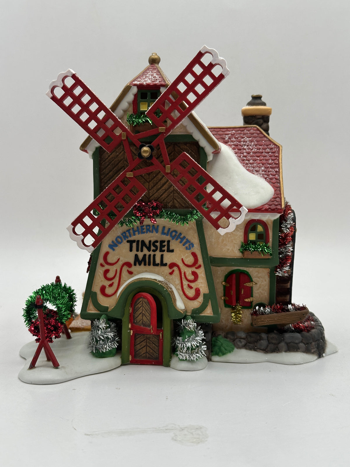 Department 56 - Northern Lights Tinsel Mill - North Pole Series