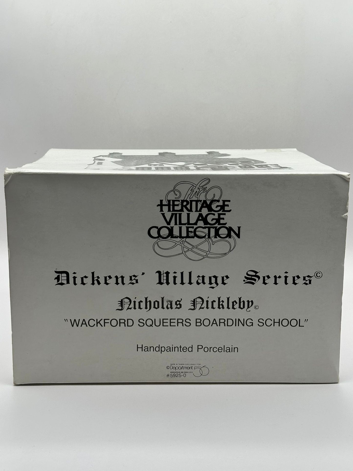 Department 56 - Wackford Squeers Boarding School - Dickens’ Village