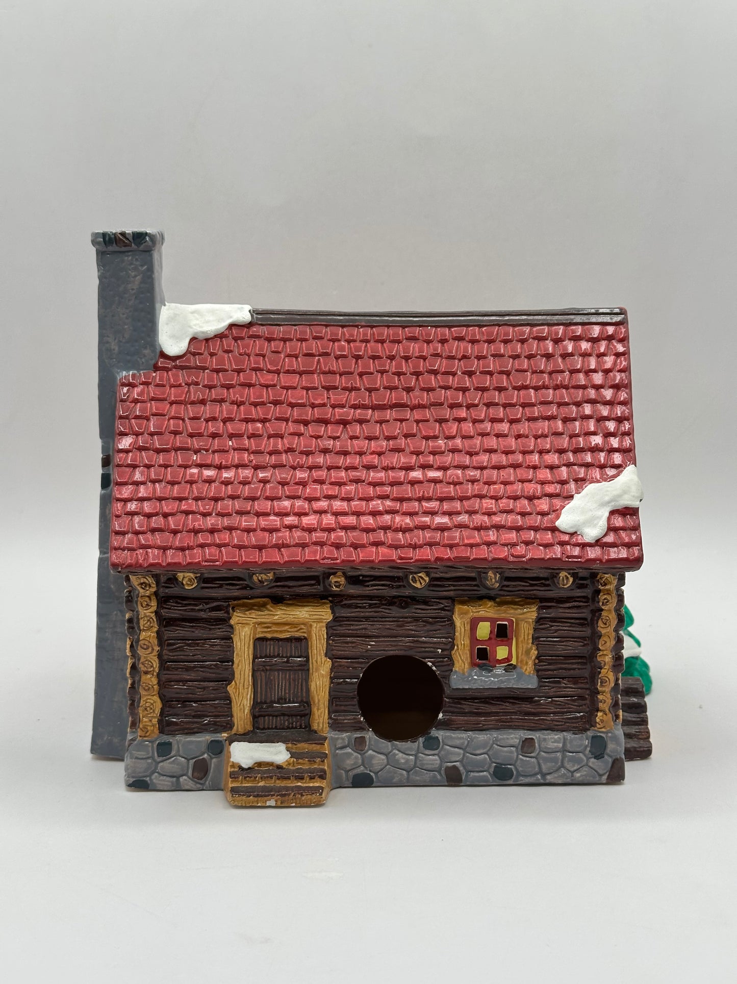 Department 56 - Pinewood Log Cabin - Original Snow Village