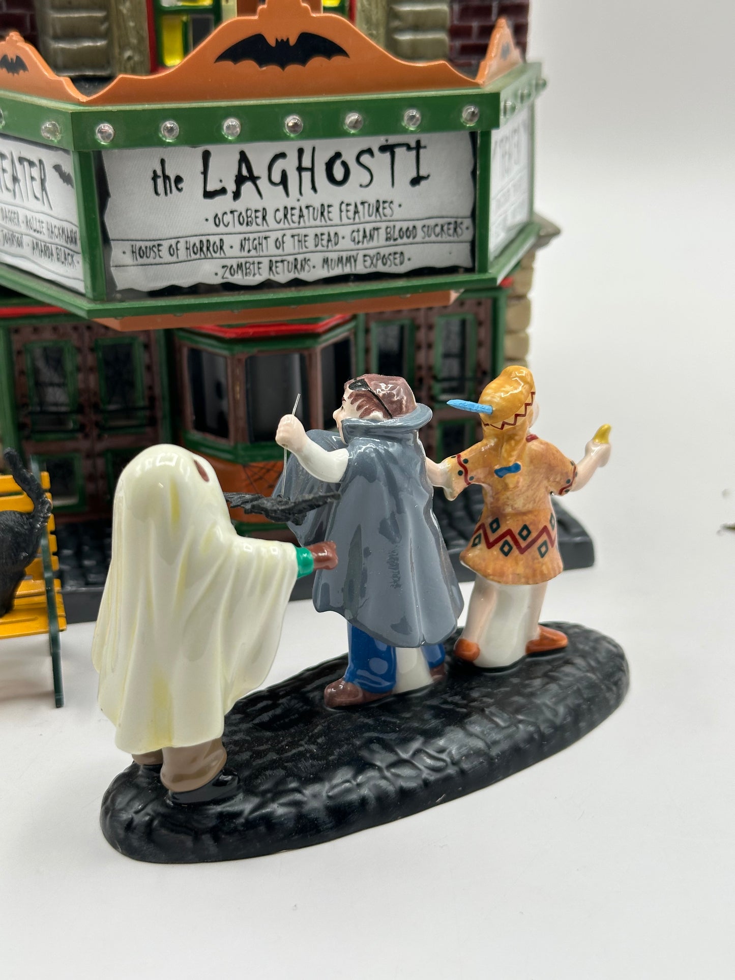 Department 56 - LaGhosti Movie Theatre - Snow Village Halloween