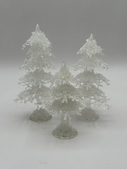 Department 56 - Icy Trees, Small - Village Accessories