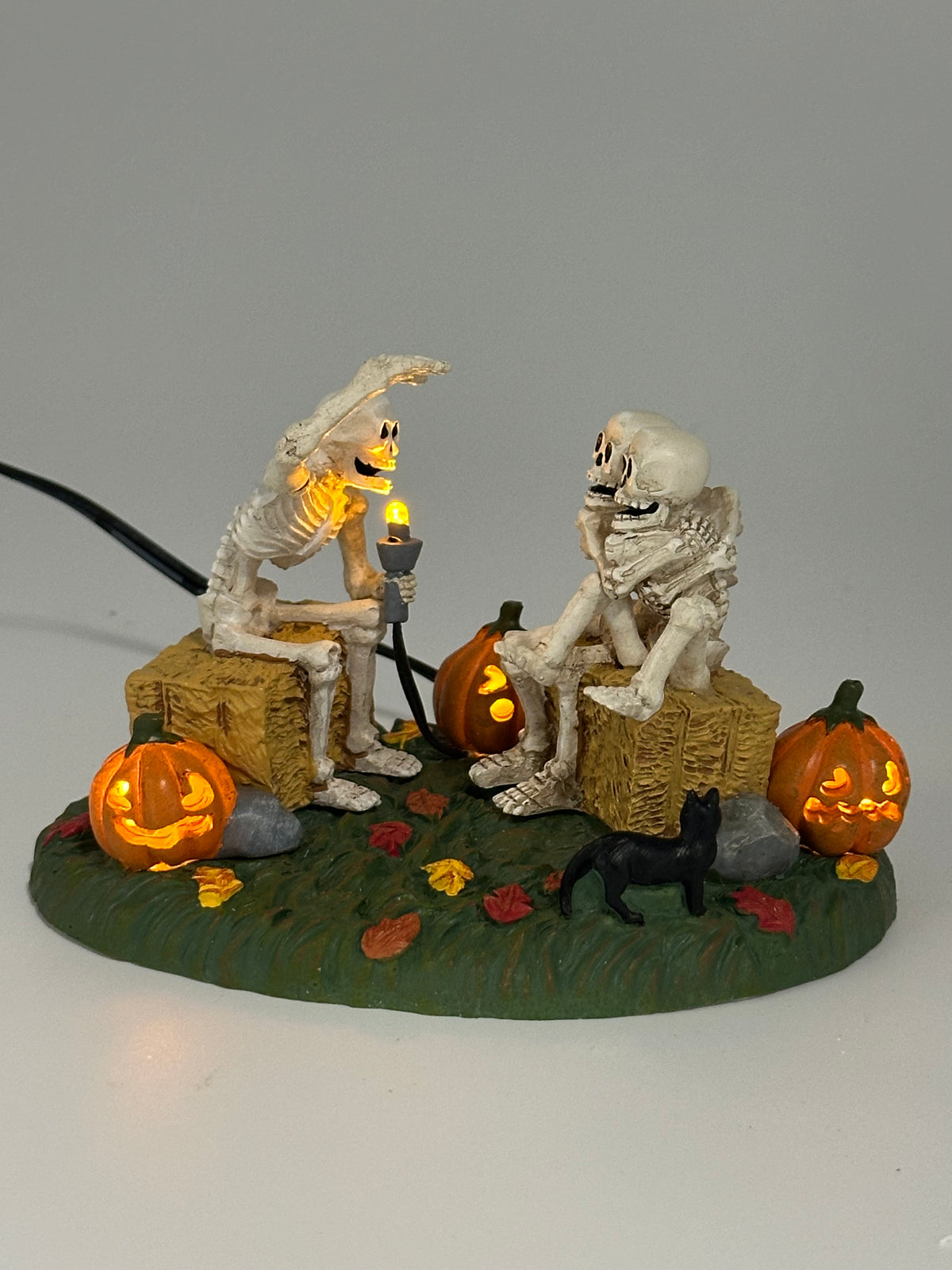 Department 56 - Scary Skeleton Stories - Snow Village Halloween